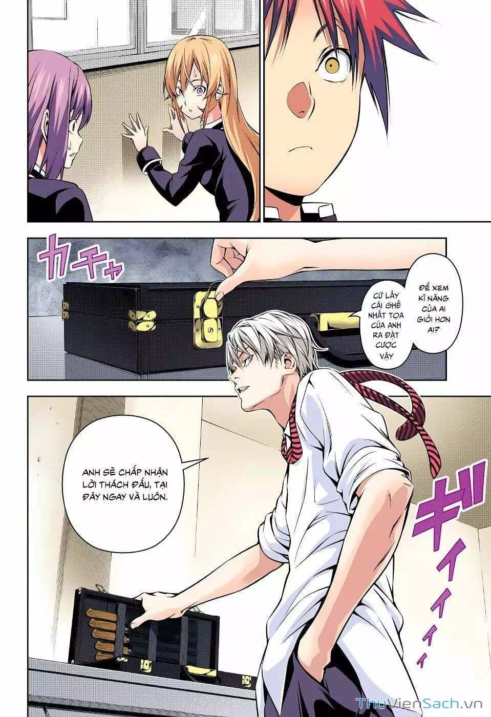 Truyện Tranh Vua Bếp Soma - Cuộc Chiến Ẩm Thực trang 7