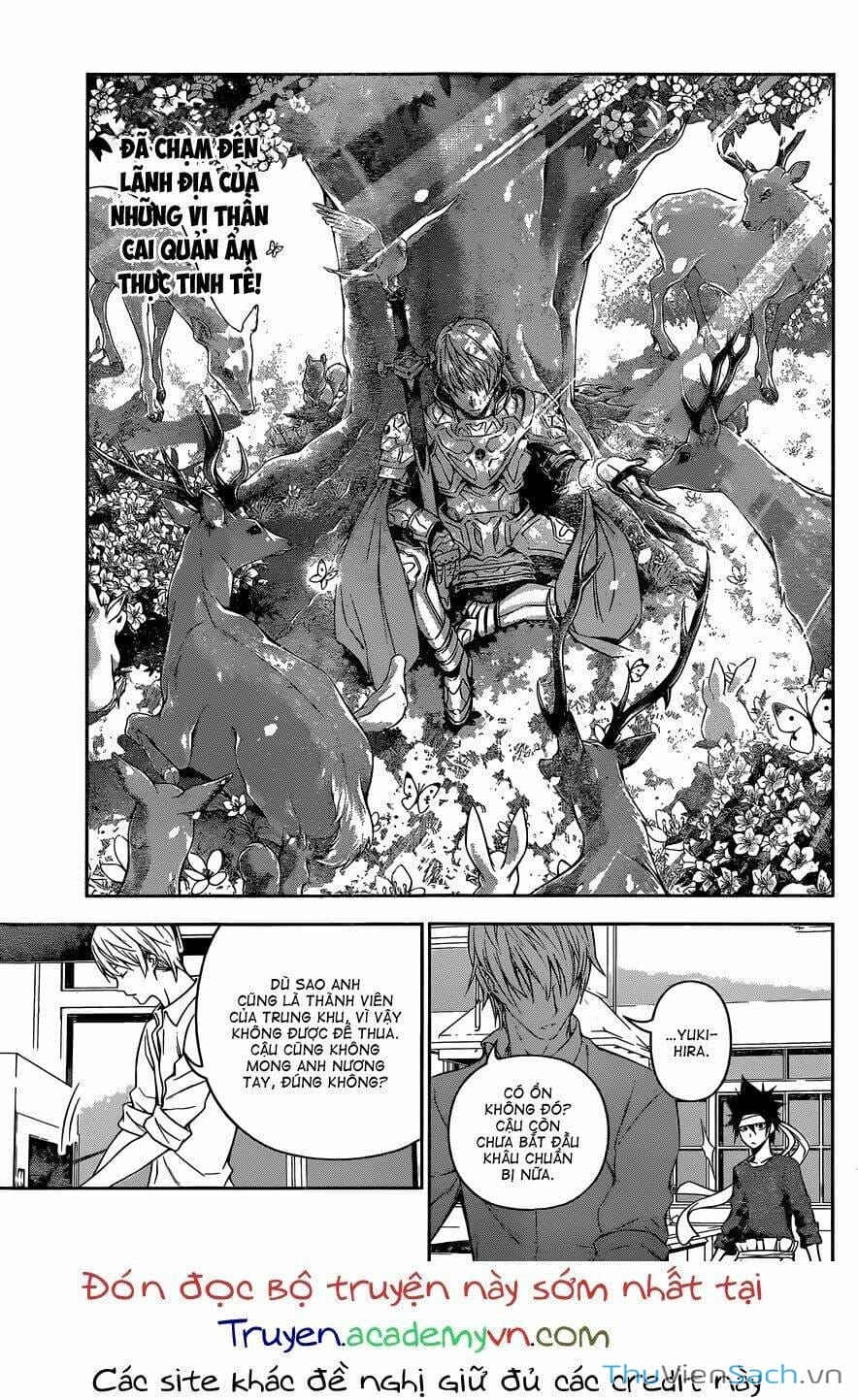 Truyện Tranh Vua Bếp Soma - Cuộc Chiến Ẩm Thực trang 7