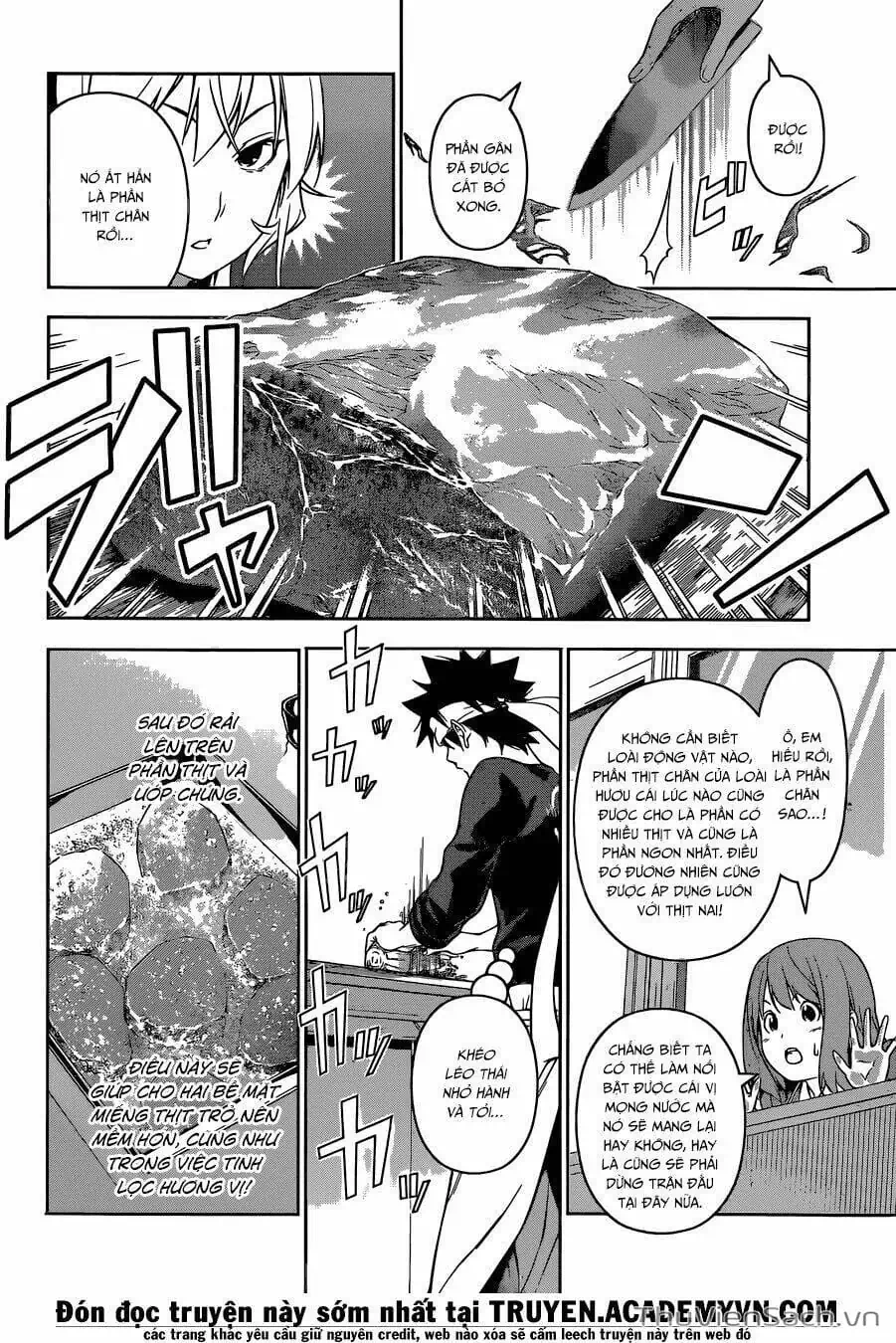 Truyện Tranh Vua Bếp Soma - Cuộc Chiến Ẩm Thực trang 7