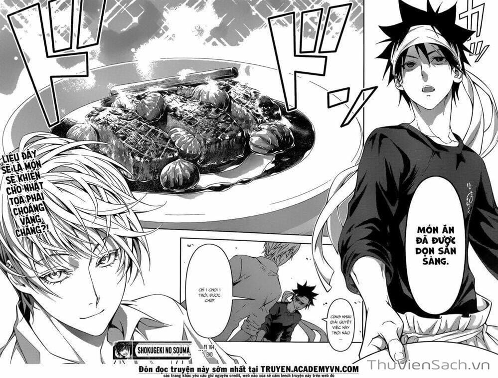 Truyện Tranh Vua Bếp Soma - Cuộc Chiến Ẩm Thực trang 7