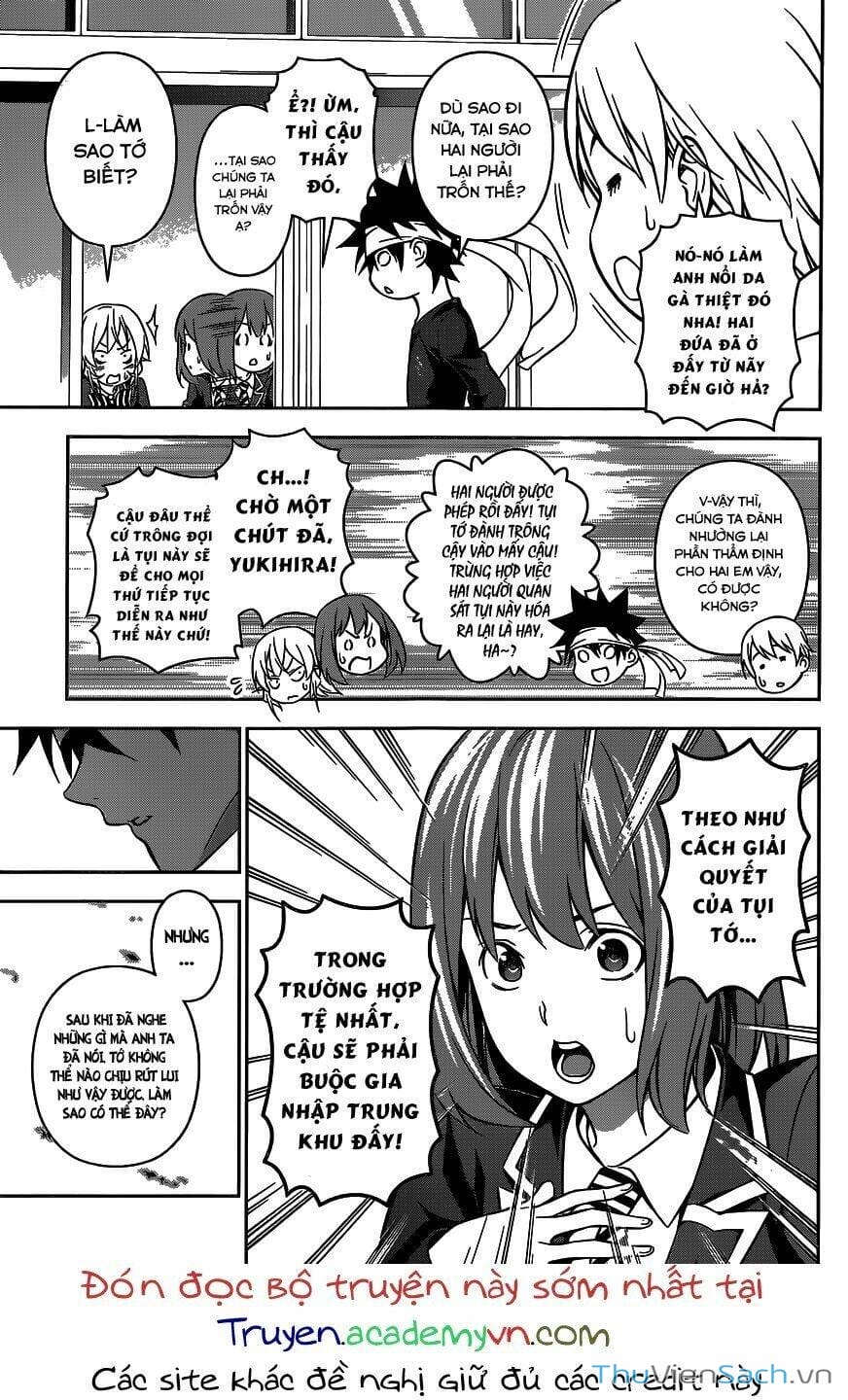 Truyện Tranh Vua Bếp Soma - Cuộc Chiến Ẩm Thực trang 7