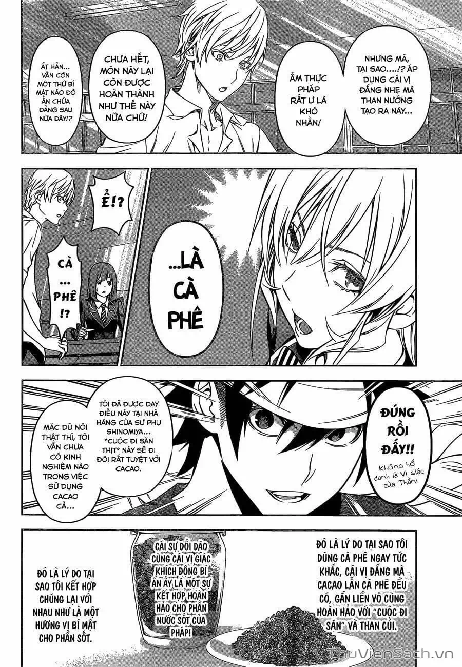 Truyện Tranh Vua Bếp Soma - Cuộc Chiến Ẩm Thực trang 7