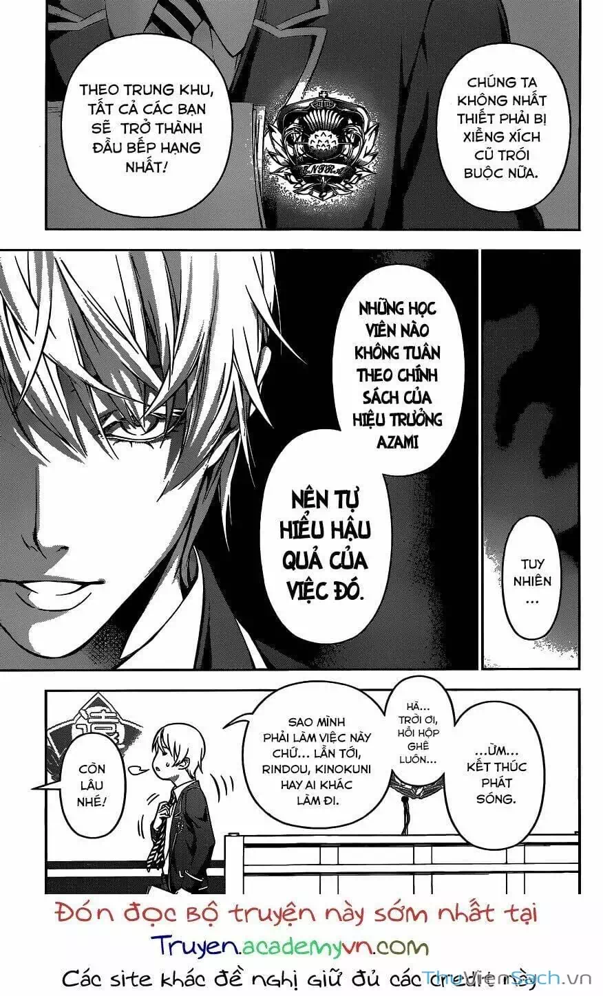 Truyện Tranh Vua Bếp Soma - Cuộc Chiến Ẩm Thực trang 7