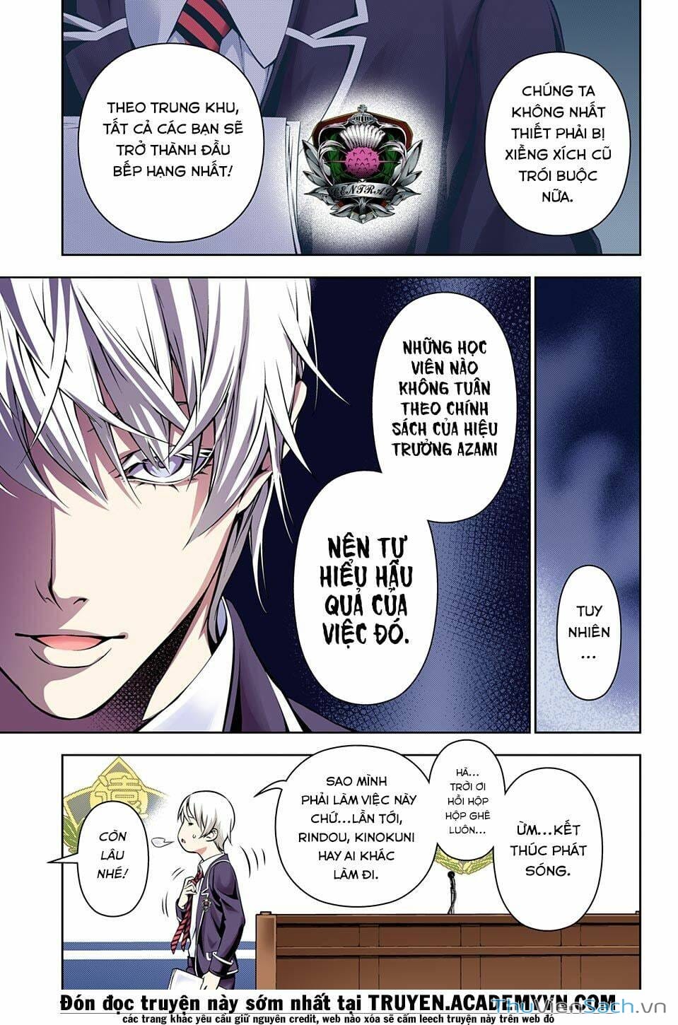 Truyện Tranh Vua Bếp Soma - Cuộc Chiến Ẩm Thực trang 7