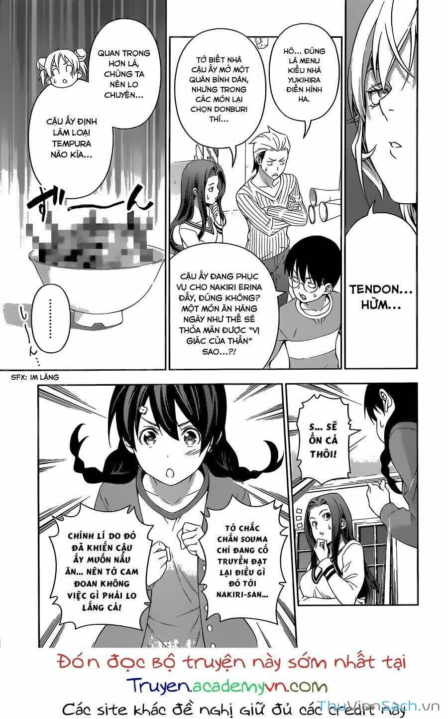 Truyện Tranh Vua Bếp Soma - Cuộc Chiến Ẩm Thực trang 7