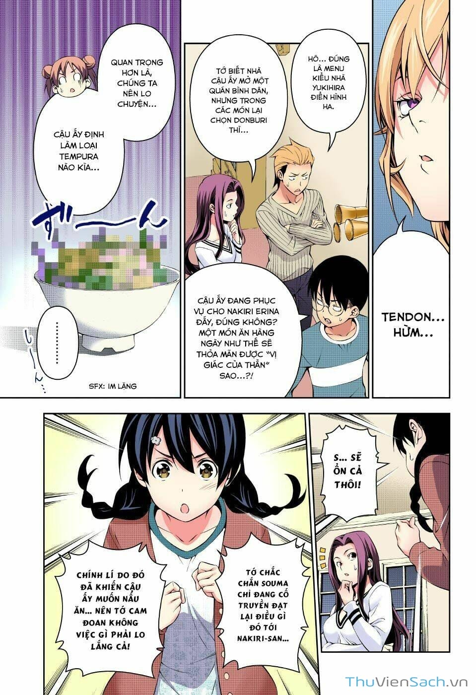 Truyện Tranh Vua Bếp Soma - Cuộc Chiến Ẩm Thực trang 7