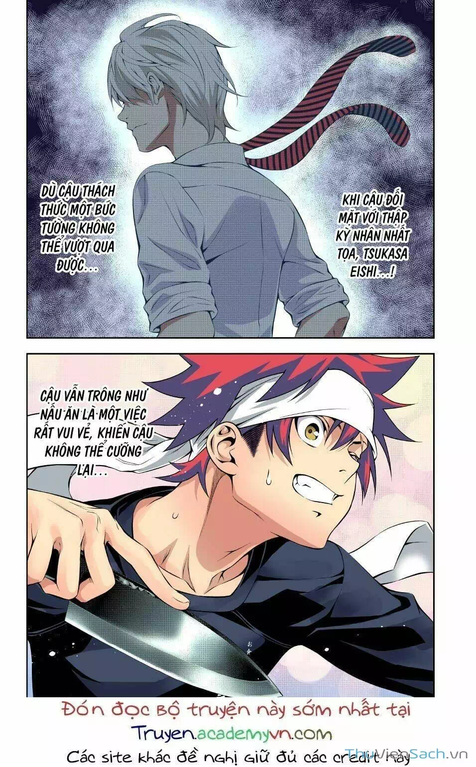 Truyện Tranh Vua Bếp Soma - Cuộc Chiến Ẩm Thực trang 7