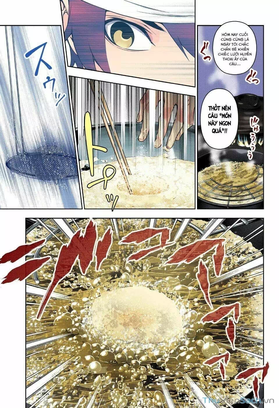 Truyện Tranh Vua Bếp Soma - Cuộc Chiến Ẩm Thực trang 7