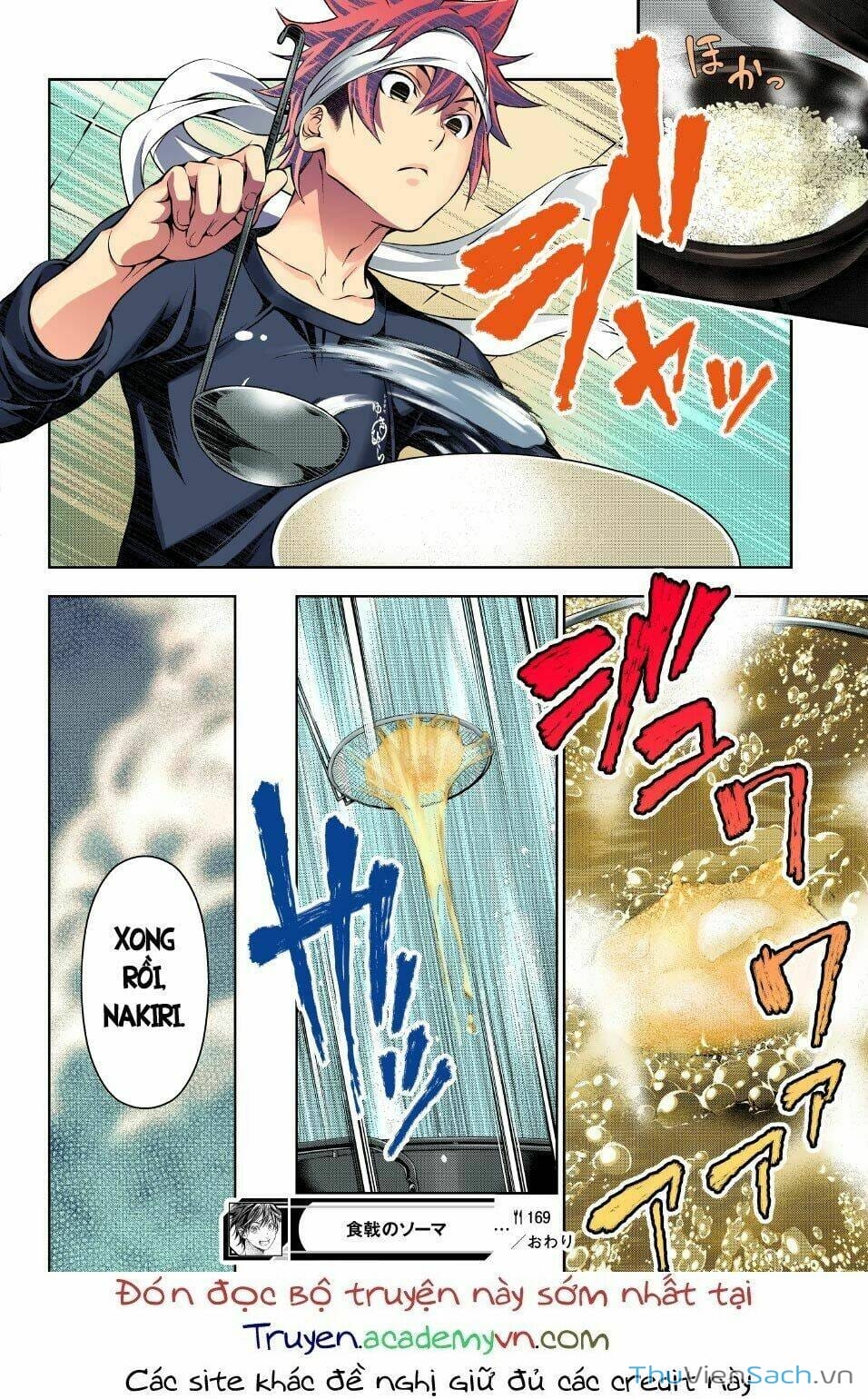 Truyện Tranh Vua Bếp Soma - Cuộc Chiến Ẩm Thực trang 7