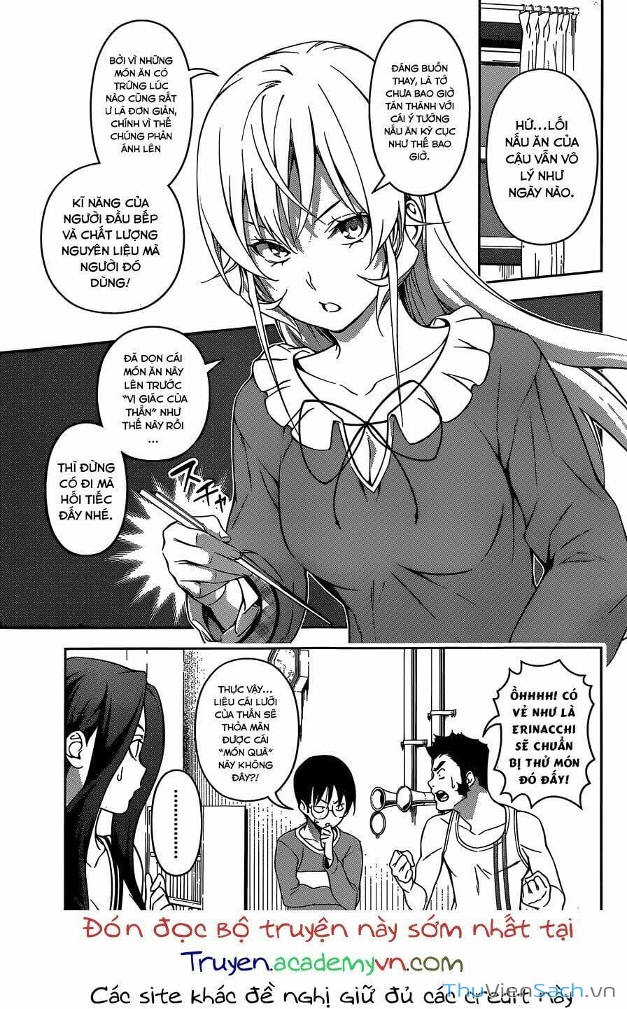 Truyện Tranh Vua Bếp Soma - Cuộc Chiến Ẩm Thực trang 7