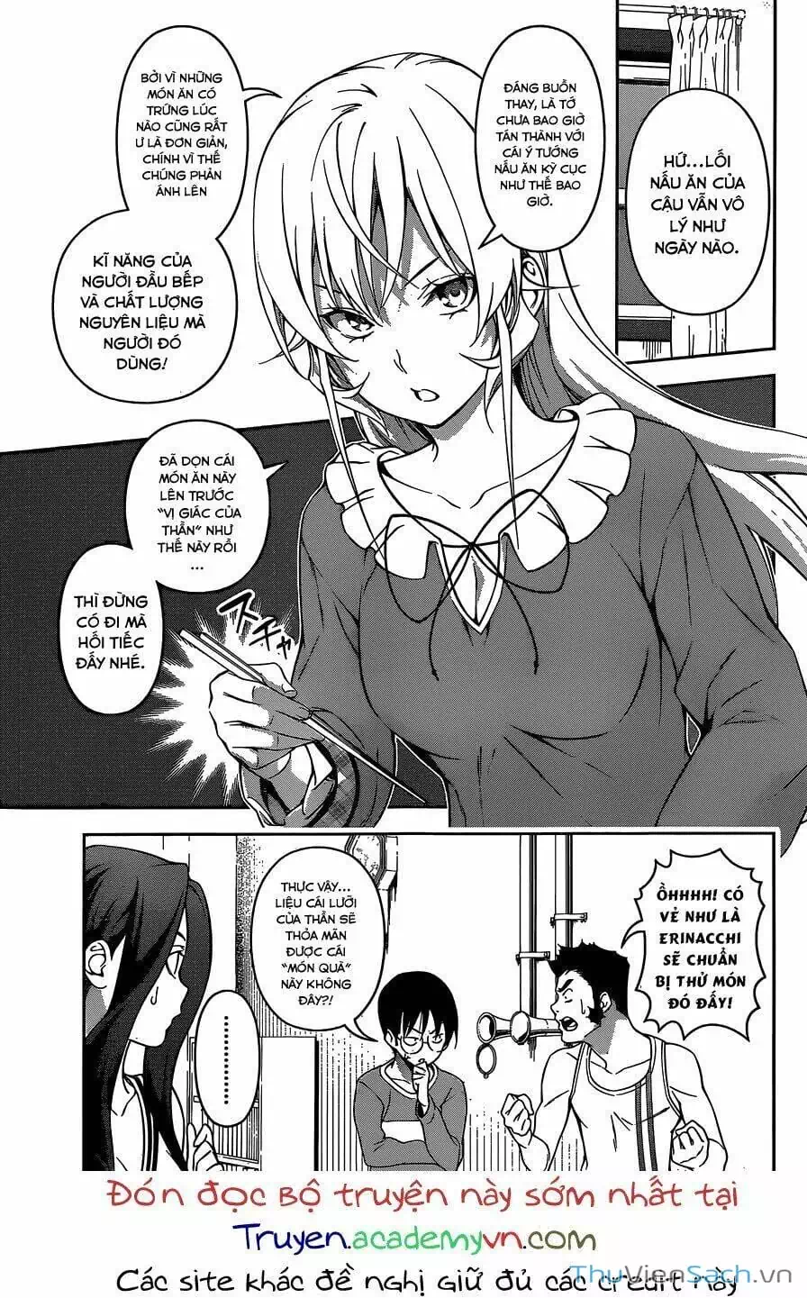 Truyện Tranh Vua Bếp Soma - Cuộc Chiến Ẩm Thực trang 7