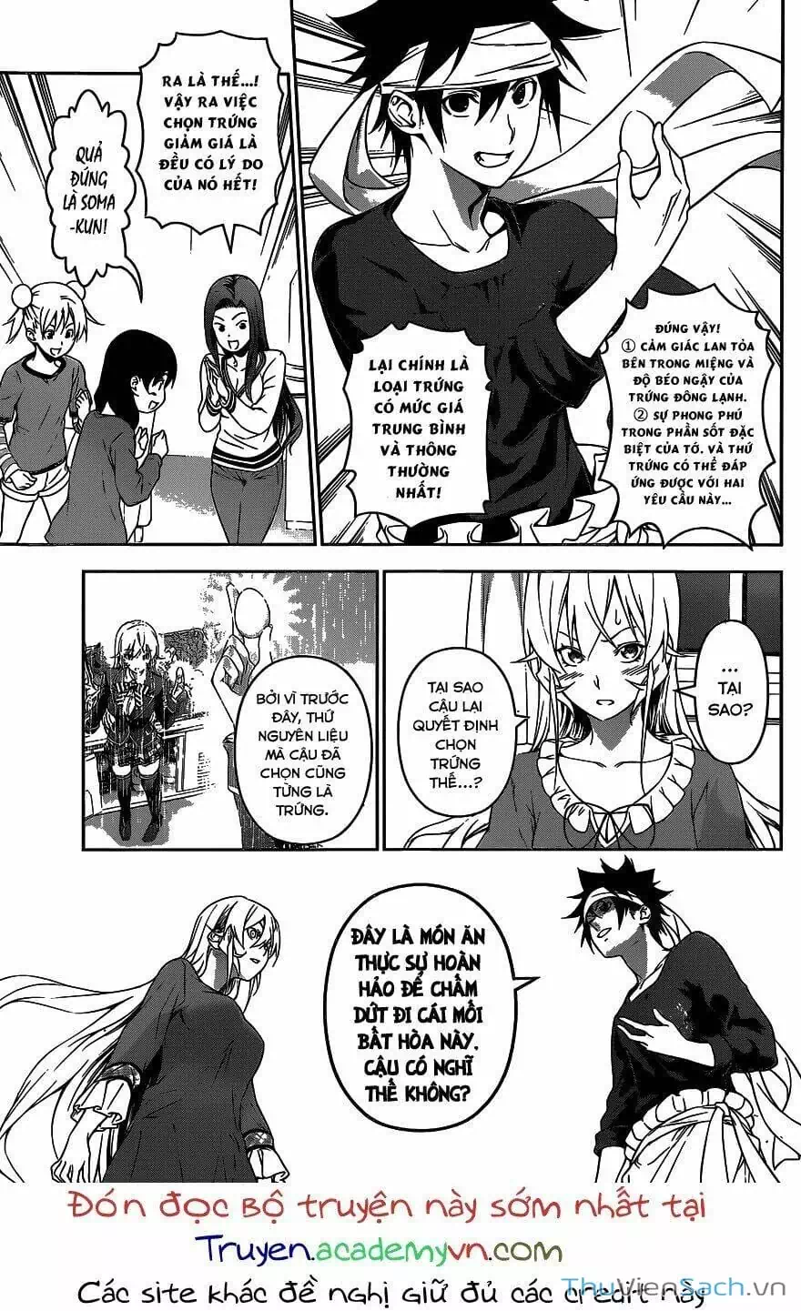 Truyện Tranh Vua Bếp Soma - Cuộc Chiến Ẩm Thực trang 7