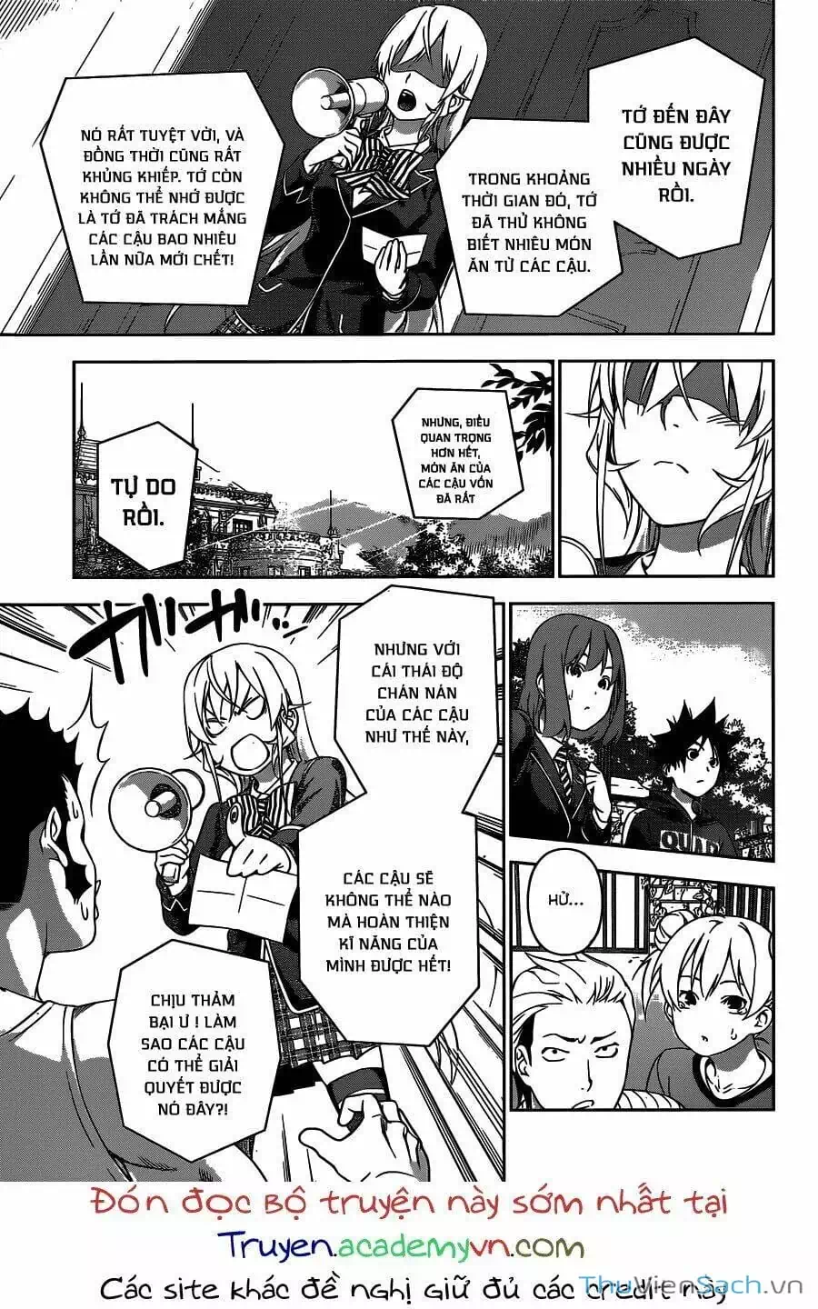 Truyện Tranh Vua Bếp Soma - Cuộc Chiến Ẩm Thực trang 7