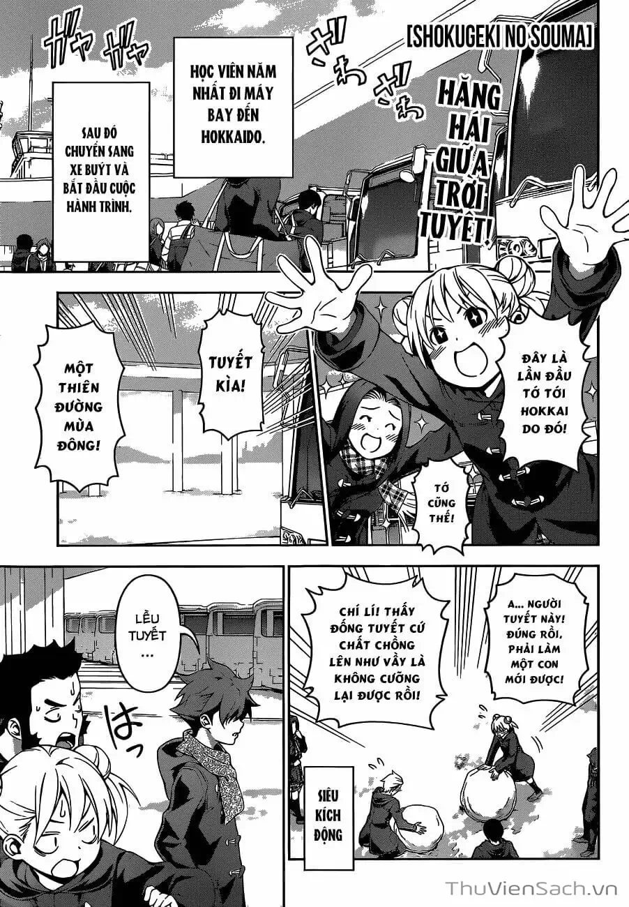 Truyện Tranh Vua Bếp Soma - Cuộc Chiến Ẩm Thực trang 7