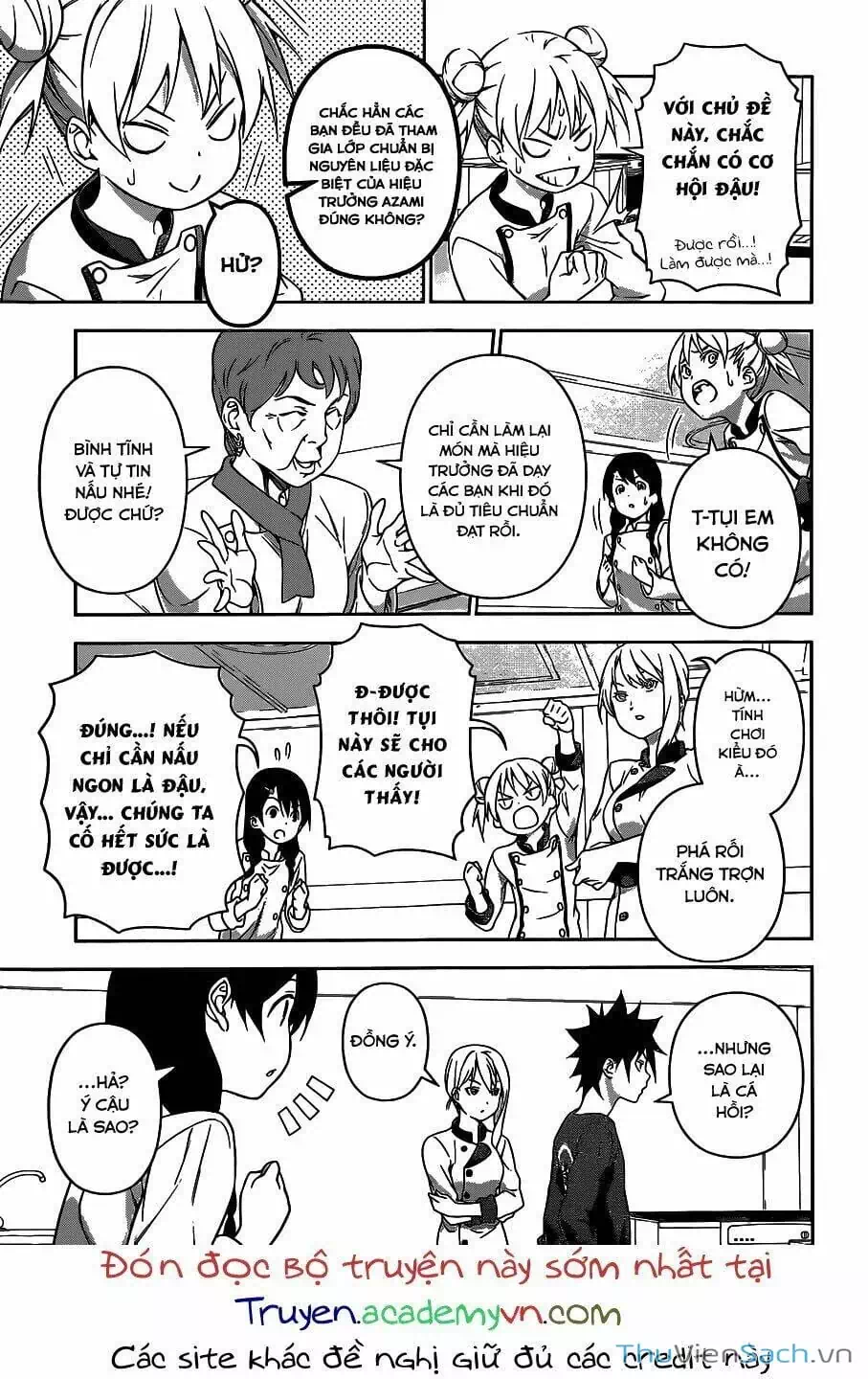 Truyện Tranh Vua Bếp Soma - Cuộc Chiến Ẩm Thực trang 7