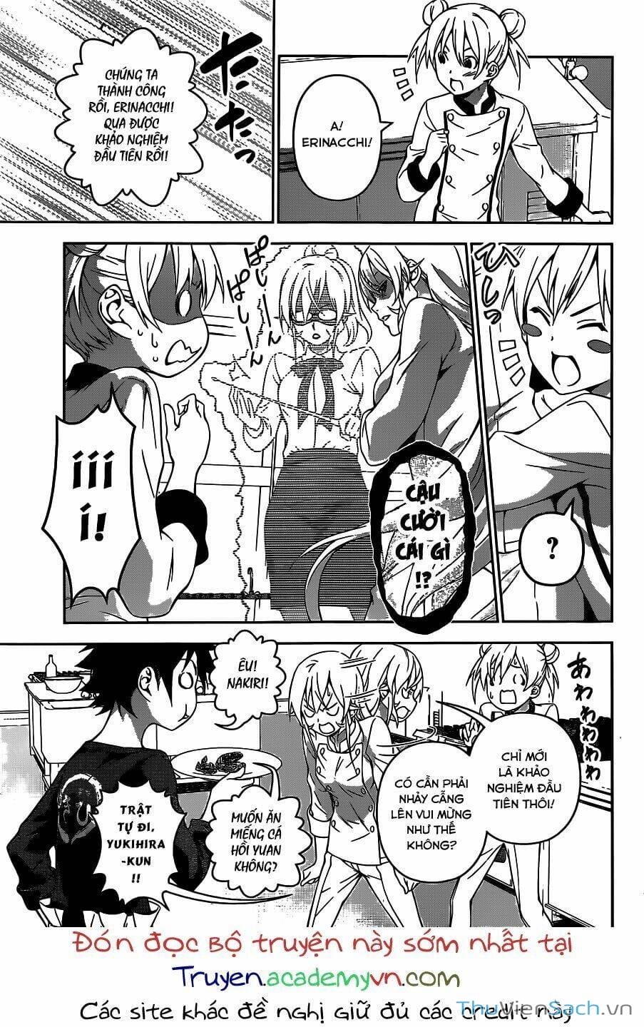 Truyện Tranh Vua Bếp Soma - Cuộc Chiến Ẩm Thực trang 7