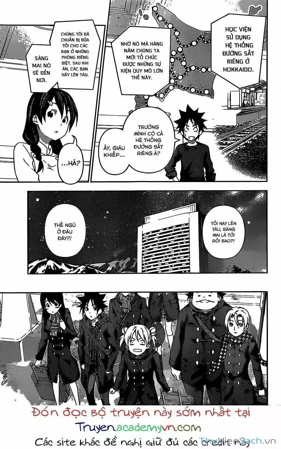 Truyện Tranh Vua Bếp Soma - Cuộc Chiến Ẩm Thực trang 7