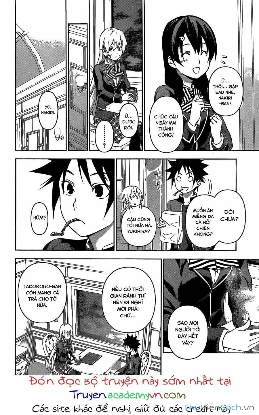 Truyện Tranh Vua Bếp Soma - Cuộc Chiến Ẩm Thực trang 7