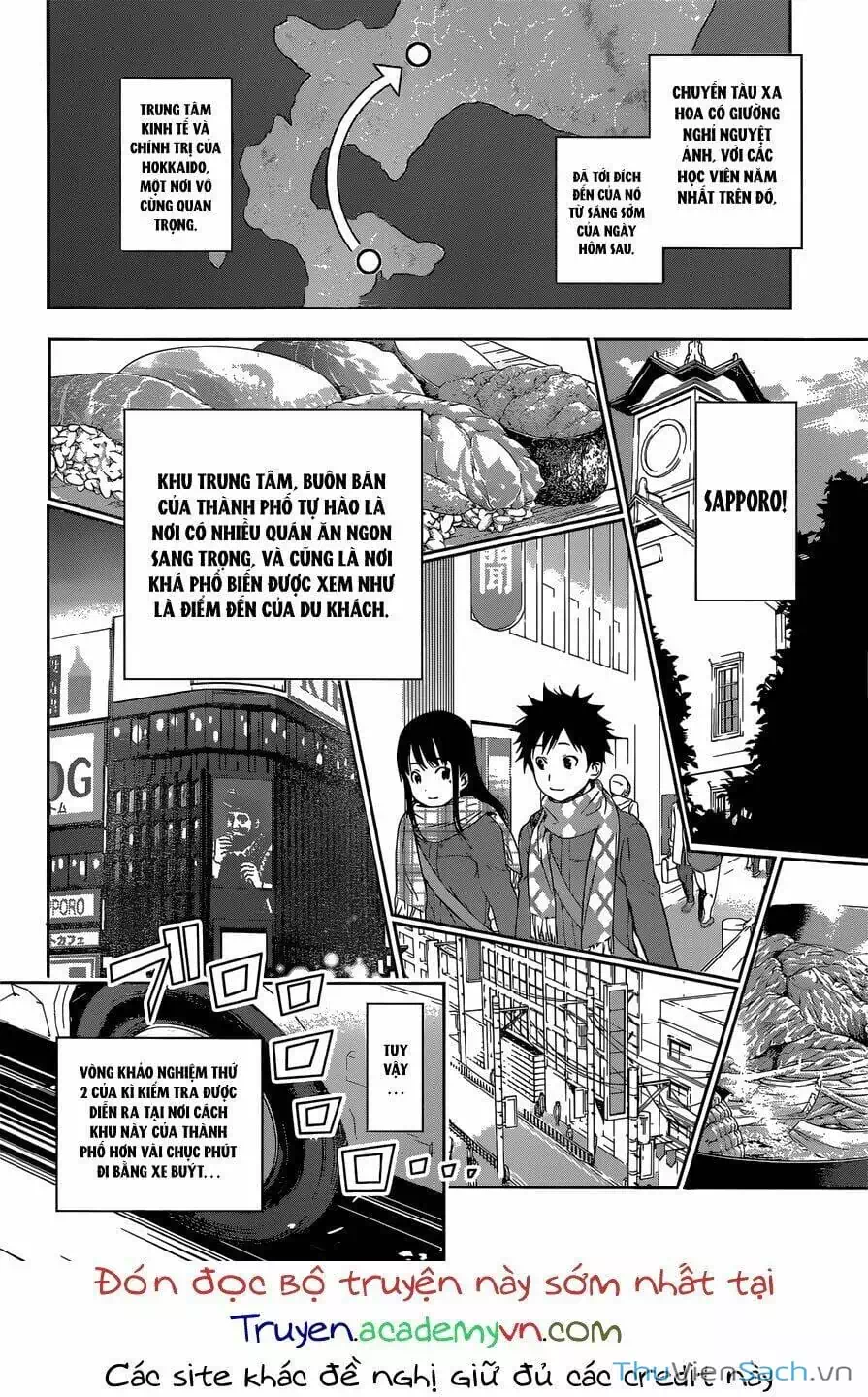 Truyện Tranh Vua Bếp Soma - Cuộc Chiến Ẩm Thực trang 7