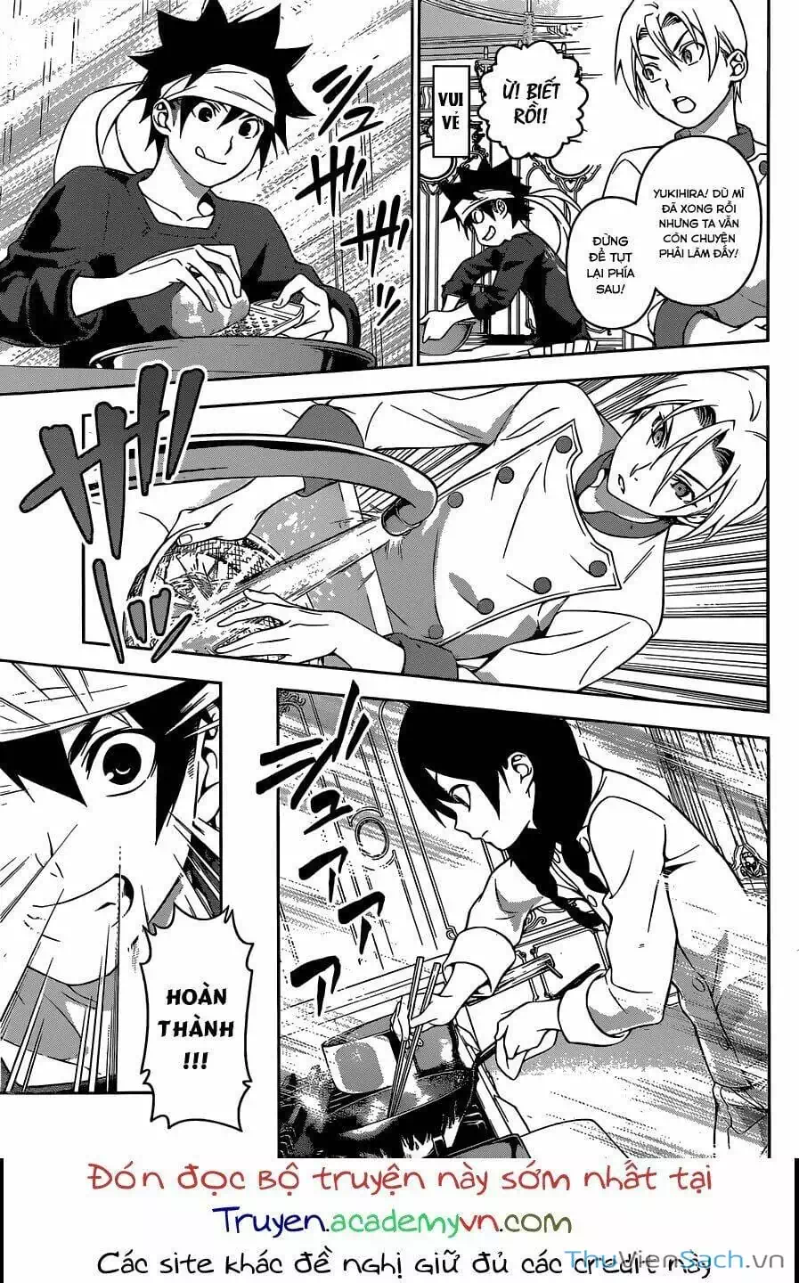 Truyện Tranh Vua Bếp Soma - Cuộc Chiến Ẩm Thực trang 7