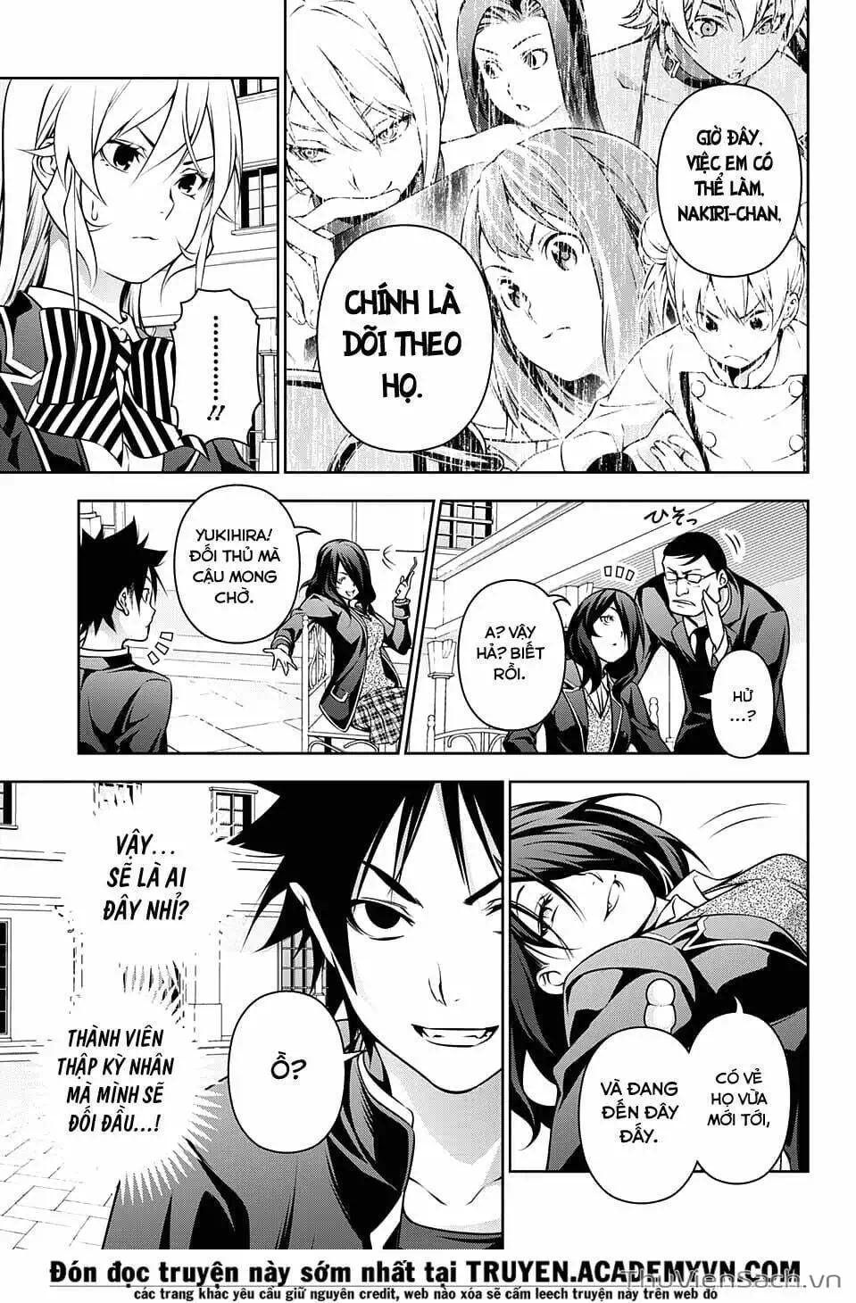 Truyện Tranh Vua Bếp Soma - Cuộc Chiến Ẩm Thực trang 7