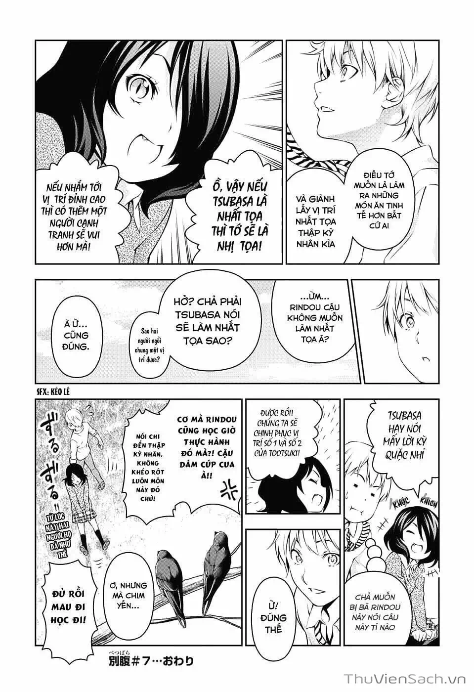 Truyện Tranh Vua Bếp Soma - Cuộc Chiến Ẩm Thực trang 7