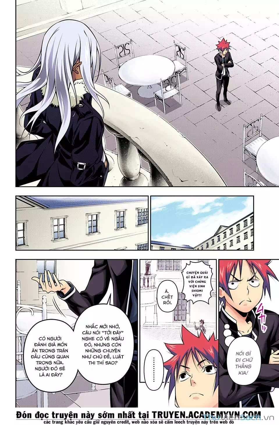 Truyện Tranh Vua Bếp Soma - Cuộc Chiến Ẩm Thực trang 7