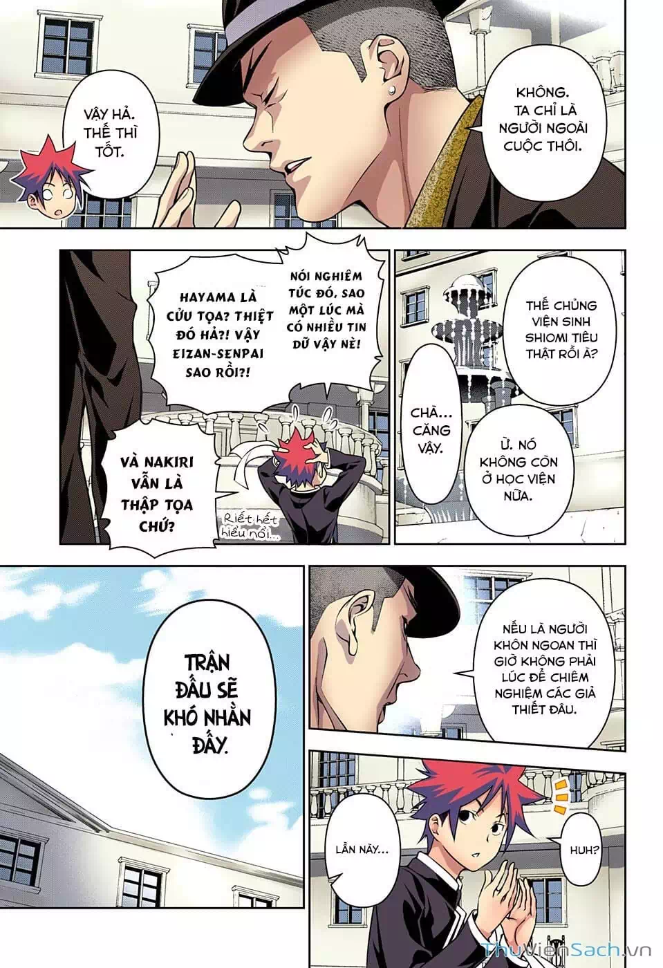 Truyện Tranh Vua Bếp Soma - Cuộc Chiến Ẩm Thực trang 7