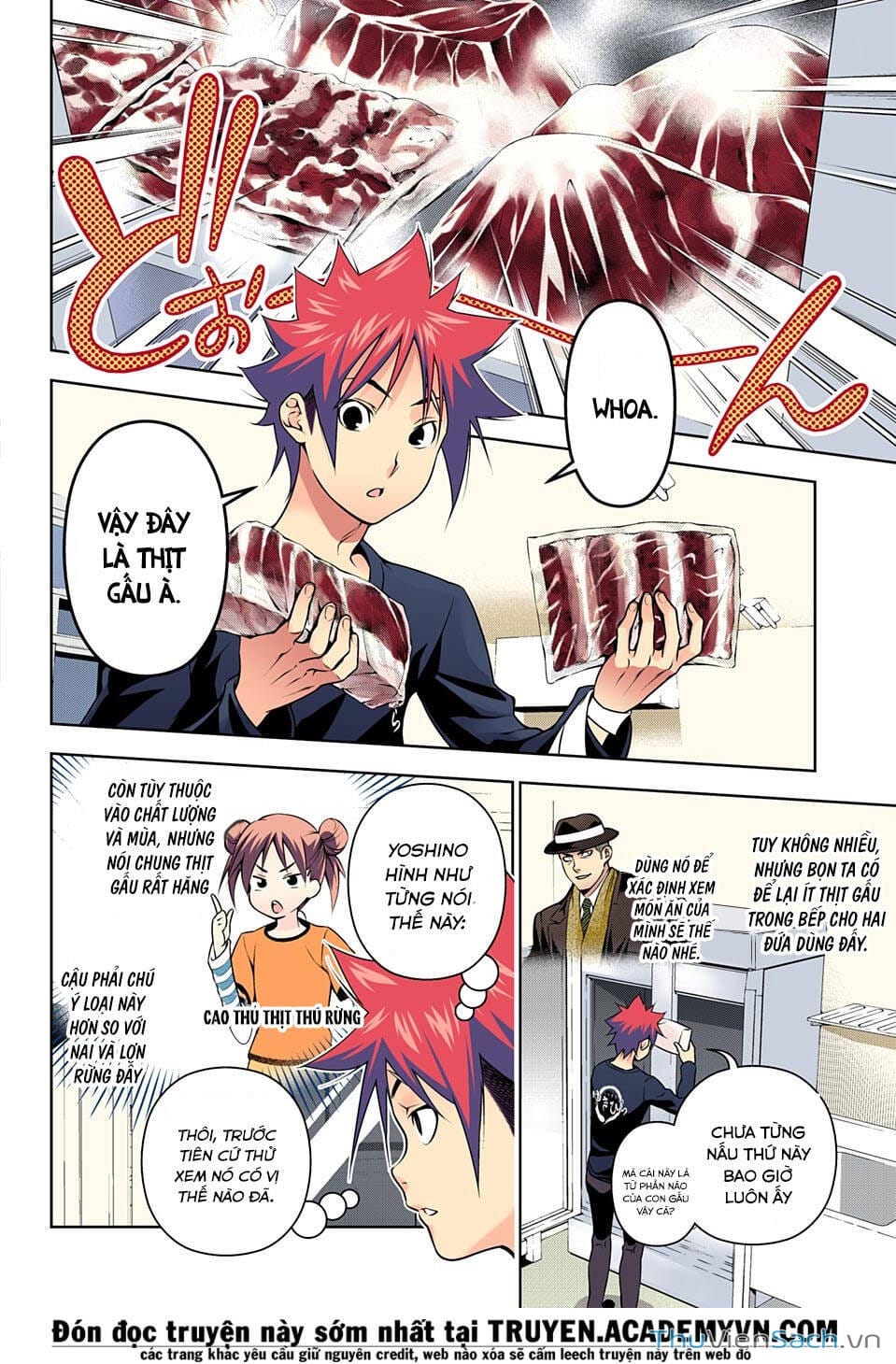 Truyện Tranh Vua Bếp Soma - Cuộc Chiến Ẩm Thực trang 7