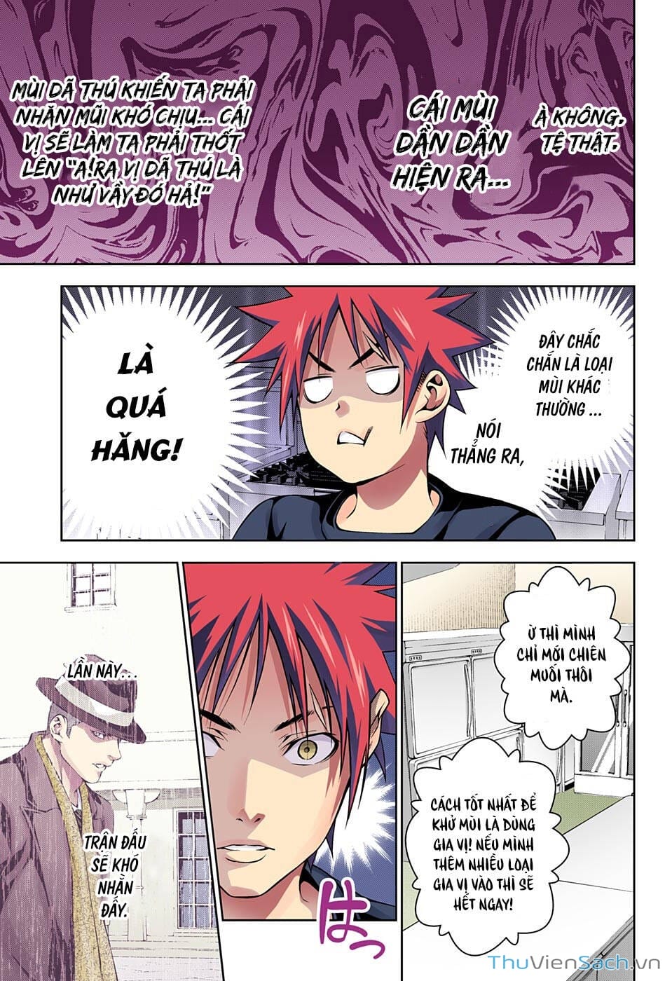 Truyện Tranh Vua Bếp Soma - Cuộc Chiến Ẩm Thực trang 7