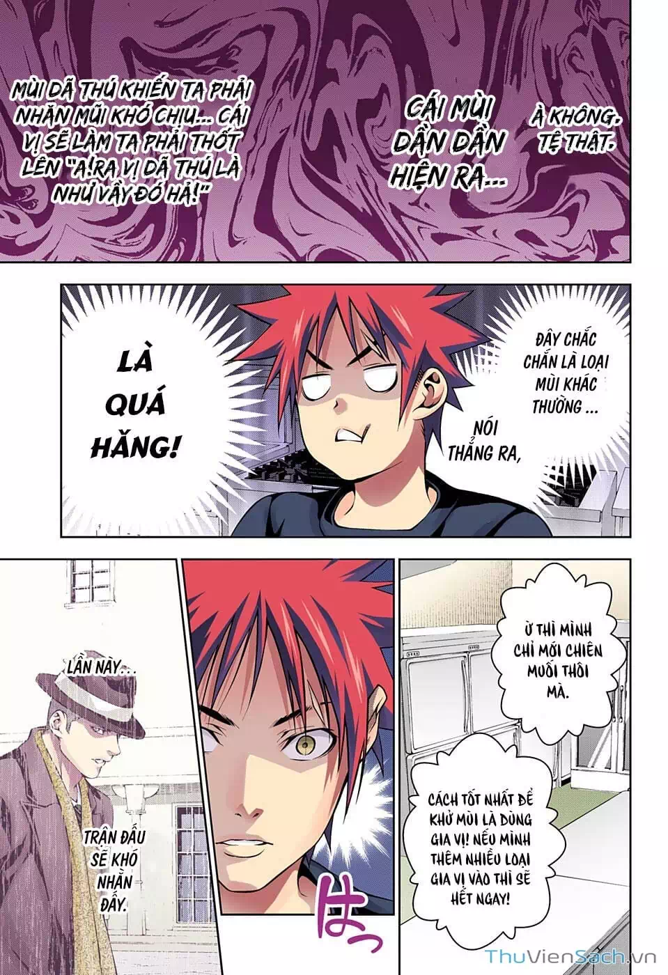 Truyện Tranh Vua Bếp Soma - Cuộc Chiến Ẩm Thực trang 7