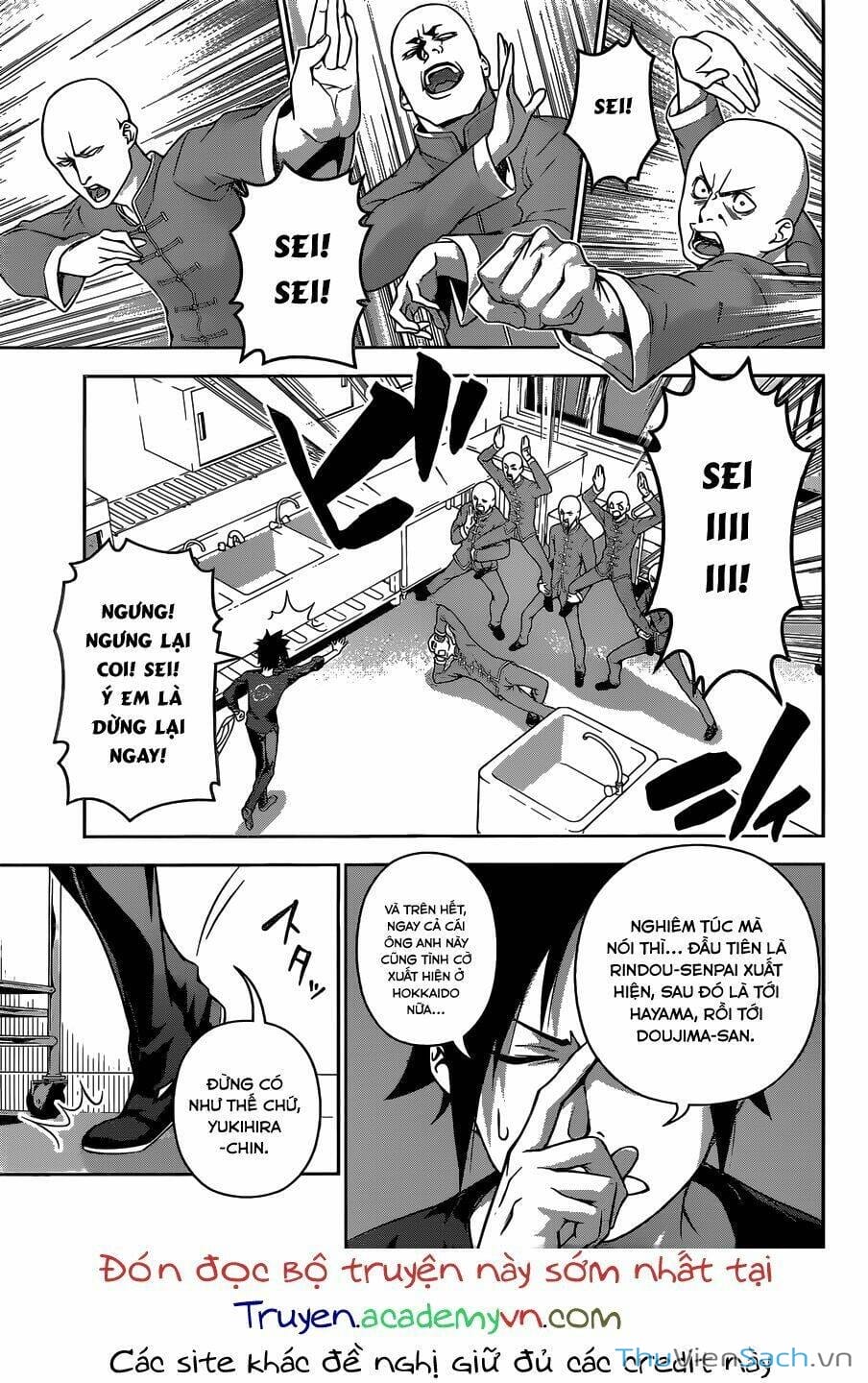 Truyện Tranh Vua Bếp Soma - Cuộc Chiến Ẩm Thực trang 7