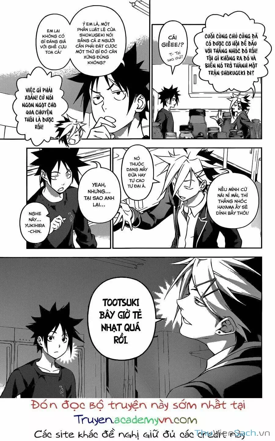 Truyện Tranh Vua Bếp Soma - Cuộc Chiến Ẩm Thực trang 7