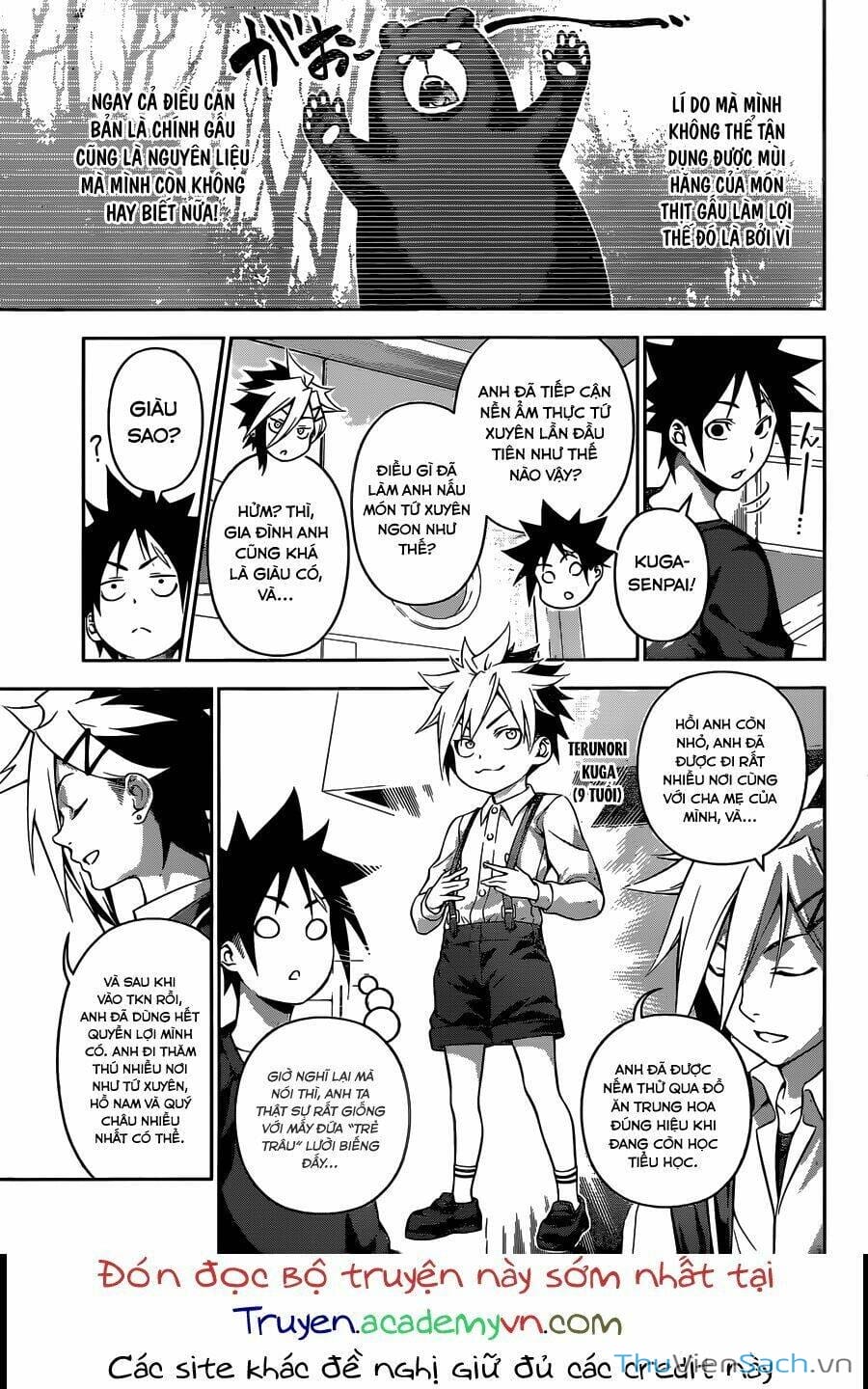 Truyện Tranh Vua Bếp Soma - Cuộc Chiến Ẩm Thực trang 7