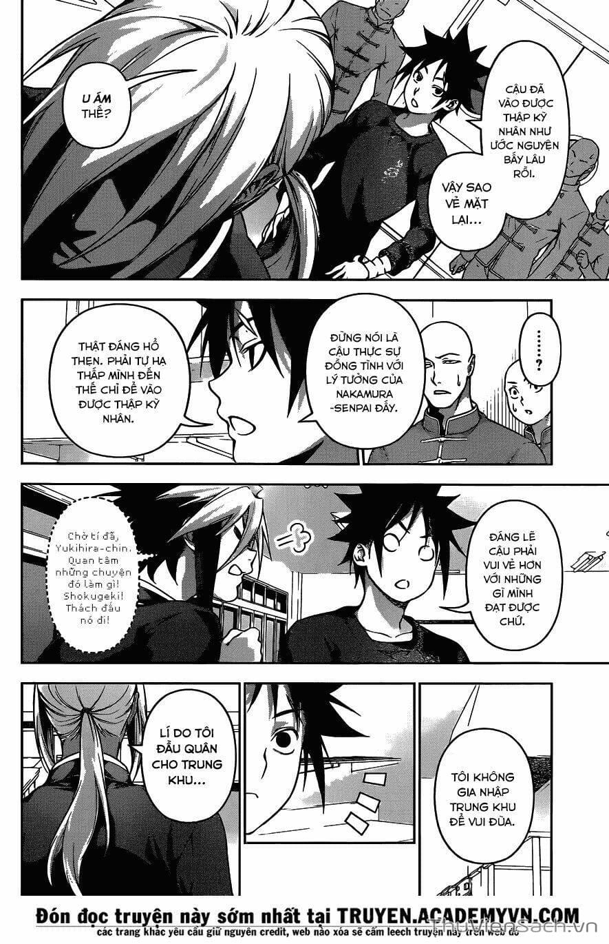 Truyện Tranh Vua Bếp Soma - Cuộc Chiến Ẩm Thực trang 7