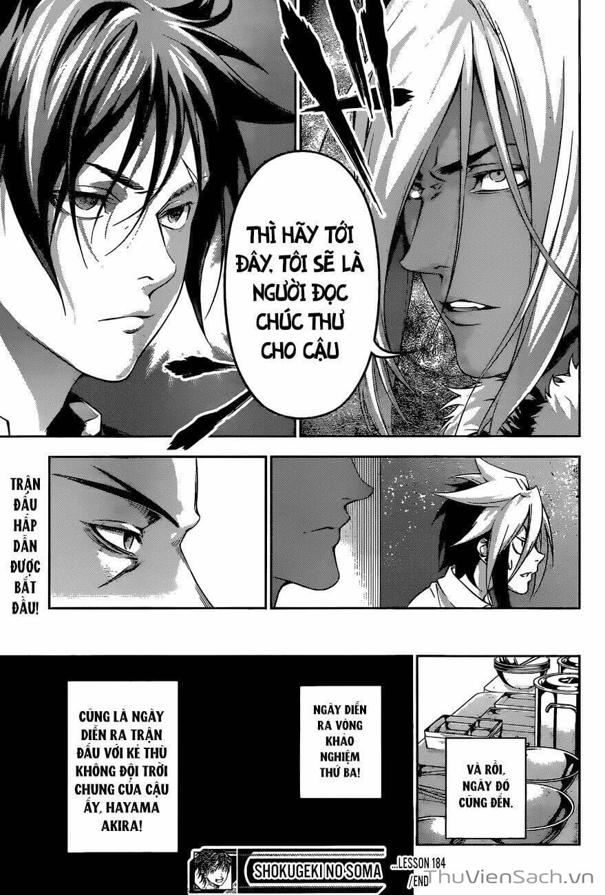 Truyện Tranh Vua Bếp Soma - Cuộc Chiến Ẩm Thực trang 7