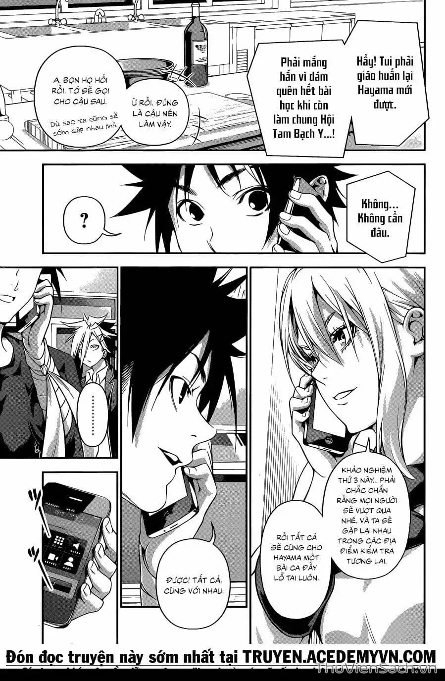 Truyện Tranh Vua Bếp Soma - Cuộc Chiến Ẩm Thực trang 7