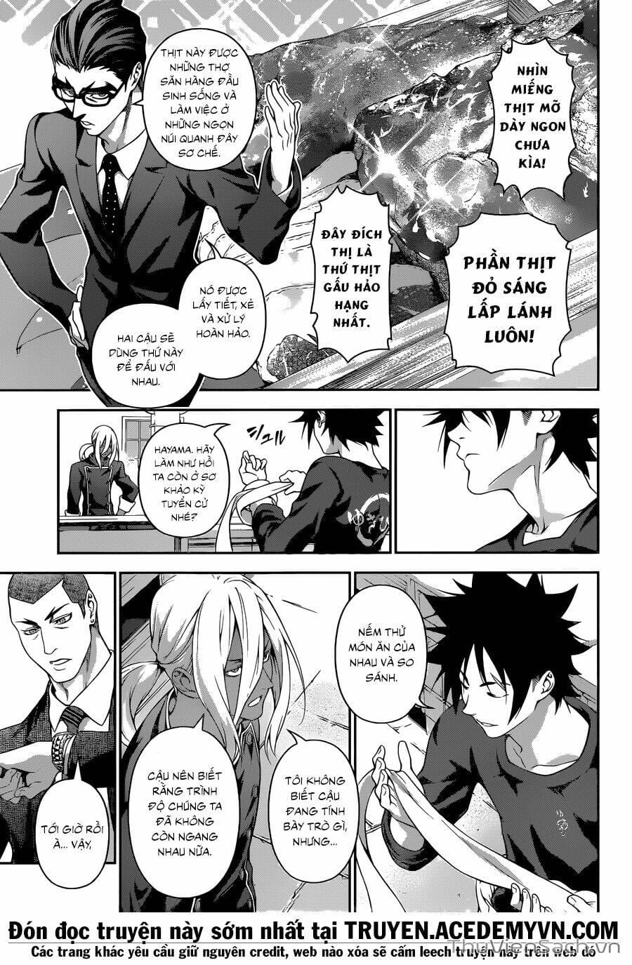 Truyện Tranh Vua Bếp Soma - Cuộc Chiến Ẩm Thực trang 7