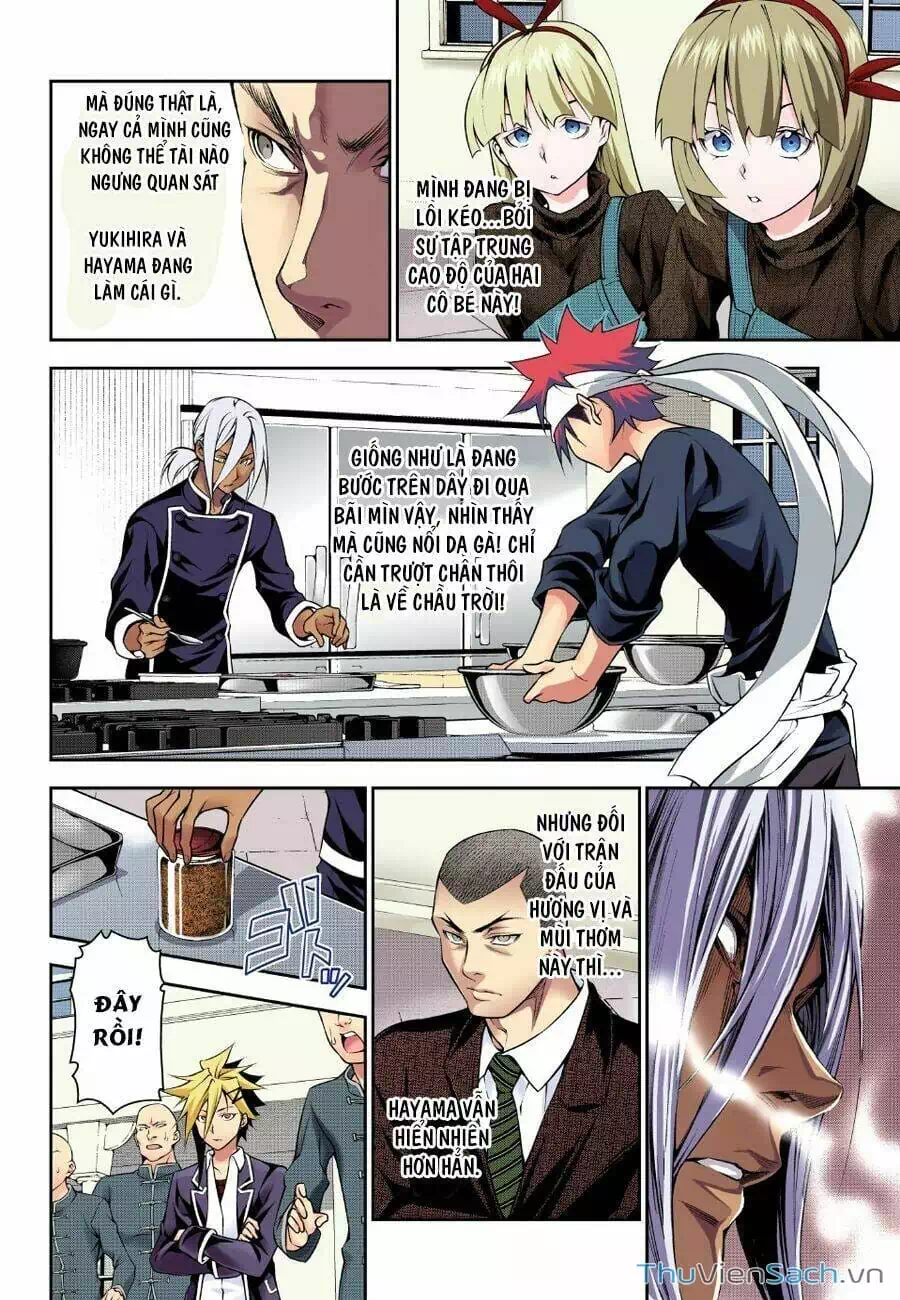 Truyện Tranh Vua Bếp Soma - Cuộc Chiến Ẩm Thực trang 7