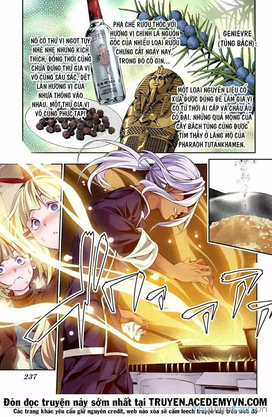 Truyện Tranh Vua Bếp Soma - Cuộc Chiến Ẩm Thực trang 7