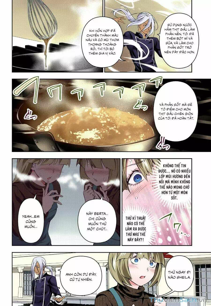 Truyện Tranh Vua Bếp Soma - Cuộc Chiến Ẩm Thực trang 7