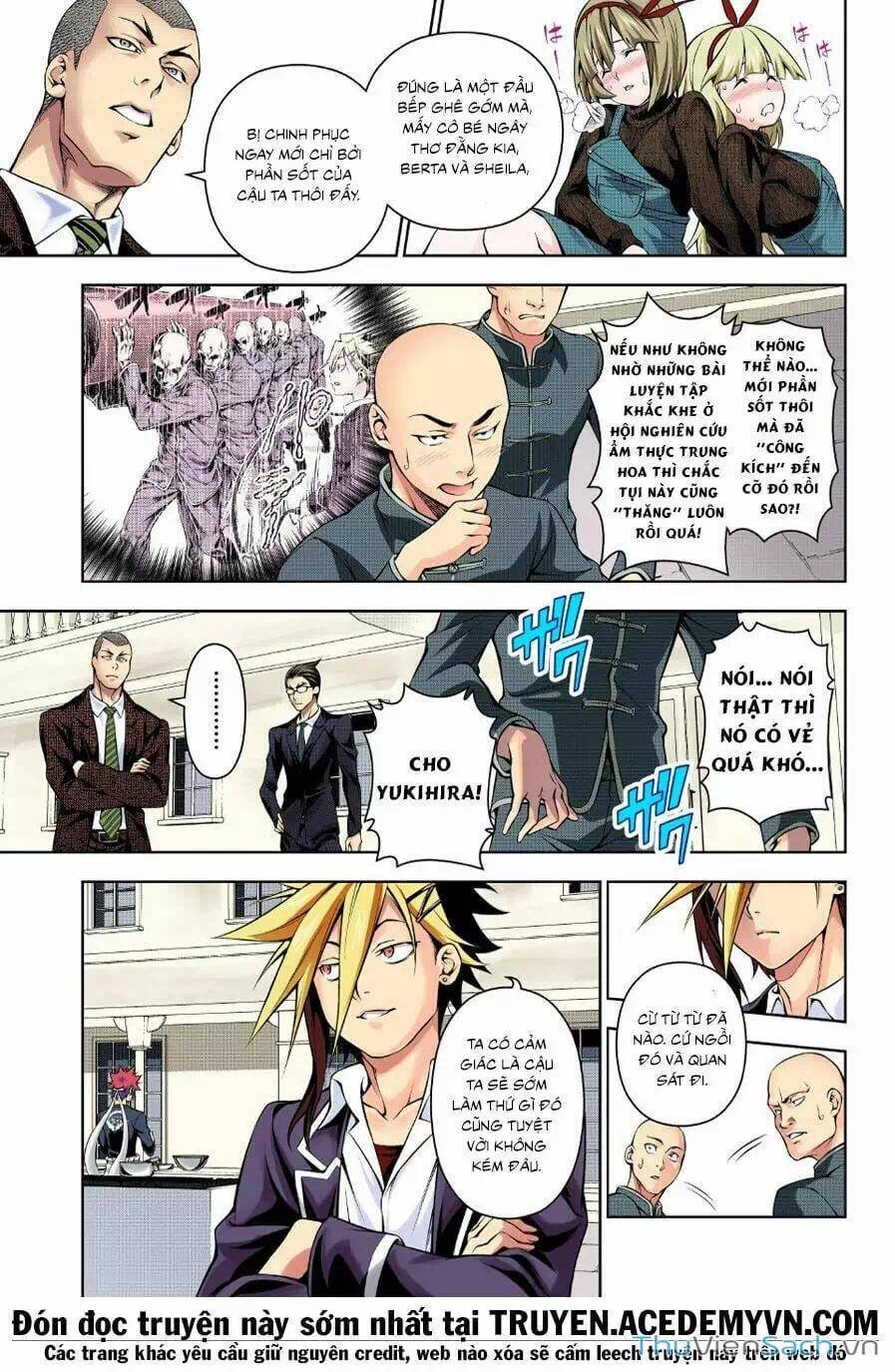 Truyện Tranh Vua Bếp Soma - Cuộc Chiến Ẩm Thực trang 7
