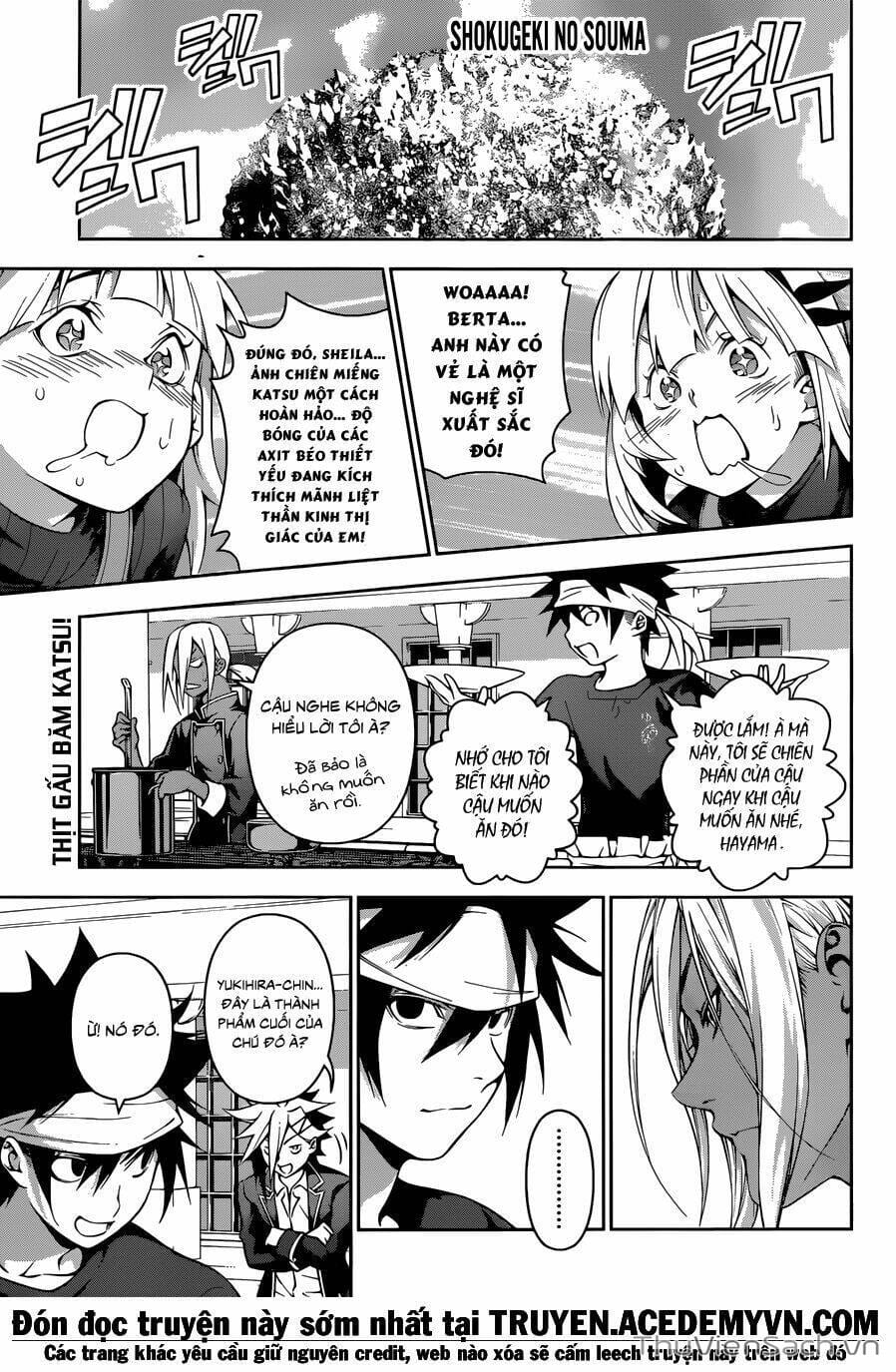 Truyện Tranh Vua Bếp Soma - Cuộc Chiến Ẩm Thực trang 7
