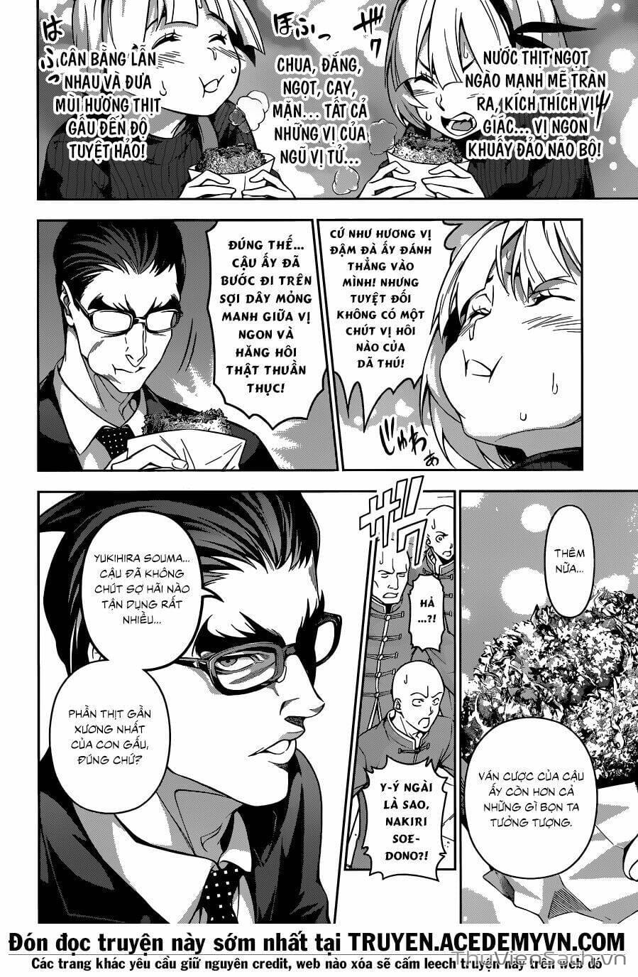 Truyện Tranh Vua Bếp Soma - Cuộc Chiến Ẩm Thực trang 7