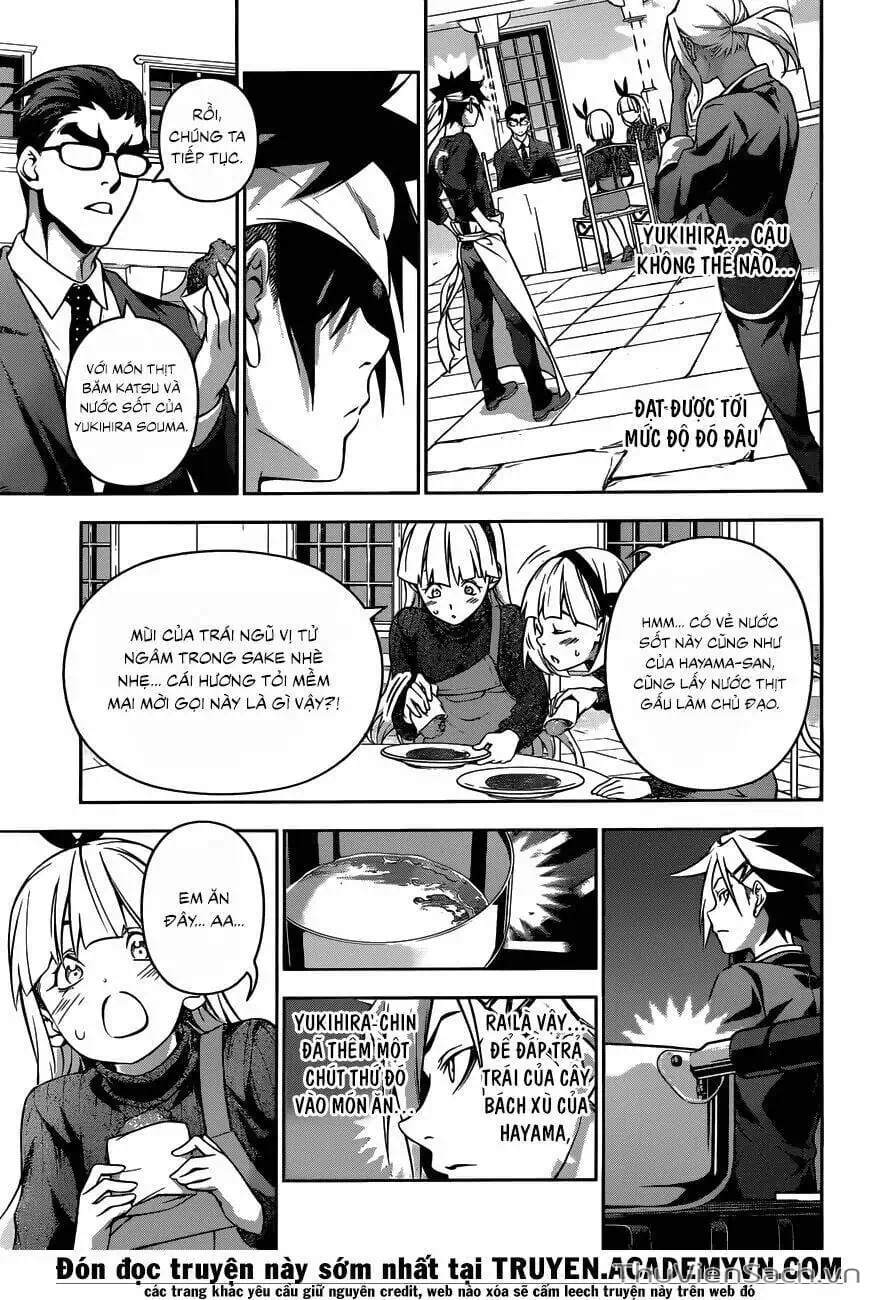 Truyện Tranh Vua Bếp Soma - Cuộc Chiến Ẩm Thực trang 7