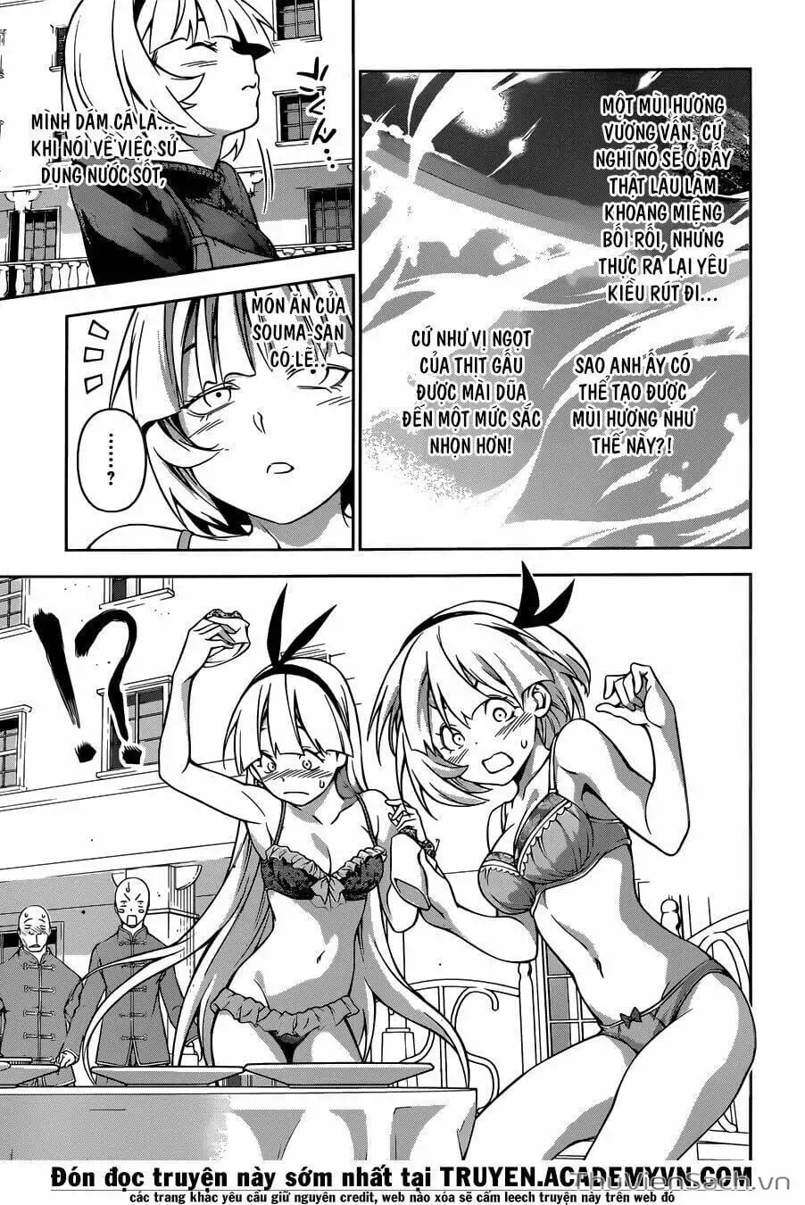 Truyện Tranh Vua Bếp Soma - Cuộc Chiến Ẩm Thực trang 7