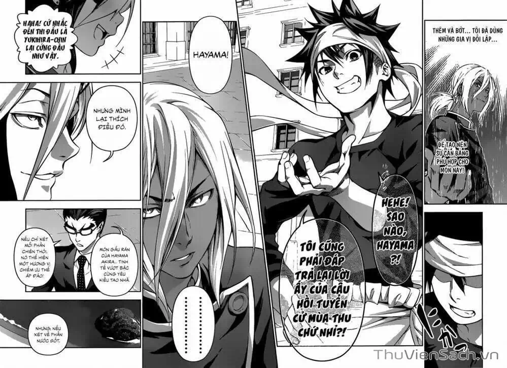 Truyện Tranh Vua Bếp Soma - Cuộc Chiến Ẩm Thực trang 7