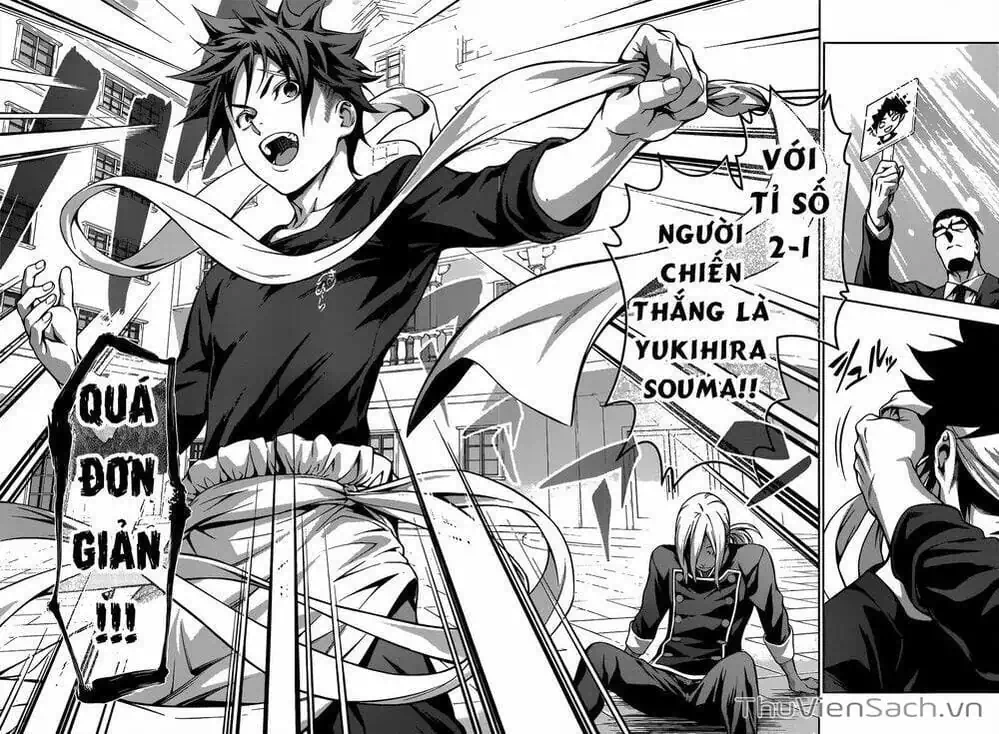 Truyện Tranh Vua Bếp Soma - Cuộc Chiến Ẩm Thực trang 7