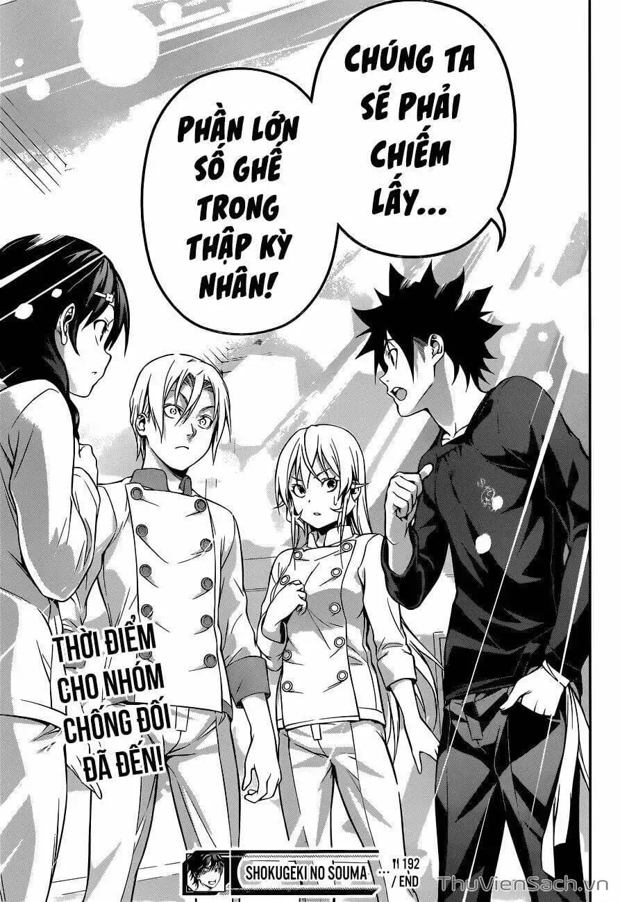 Truyện Tranh Vua Bếp Soma - Cuộc Chiến Ẩm Thực trang 7