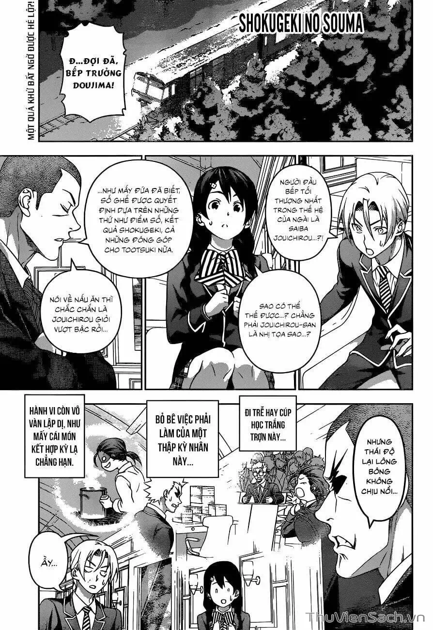 Truyện Tranh Vua Bếp Soma - Cuộc Chiến Ẩm Thực trang 7